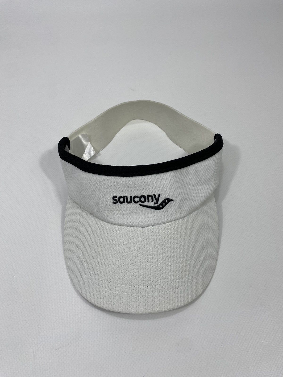 Saucony 🔥LASTDROP🔥 Y2K Saucony Tennis Running Sportswear Visor Cap Size ONE SIZE - 2 Thumbnail
