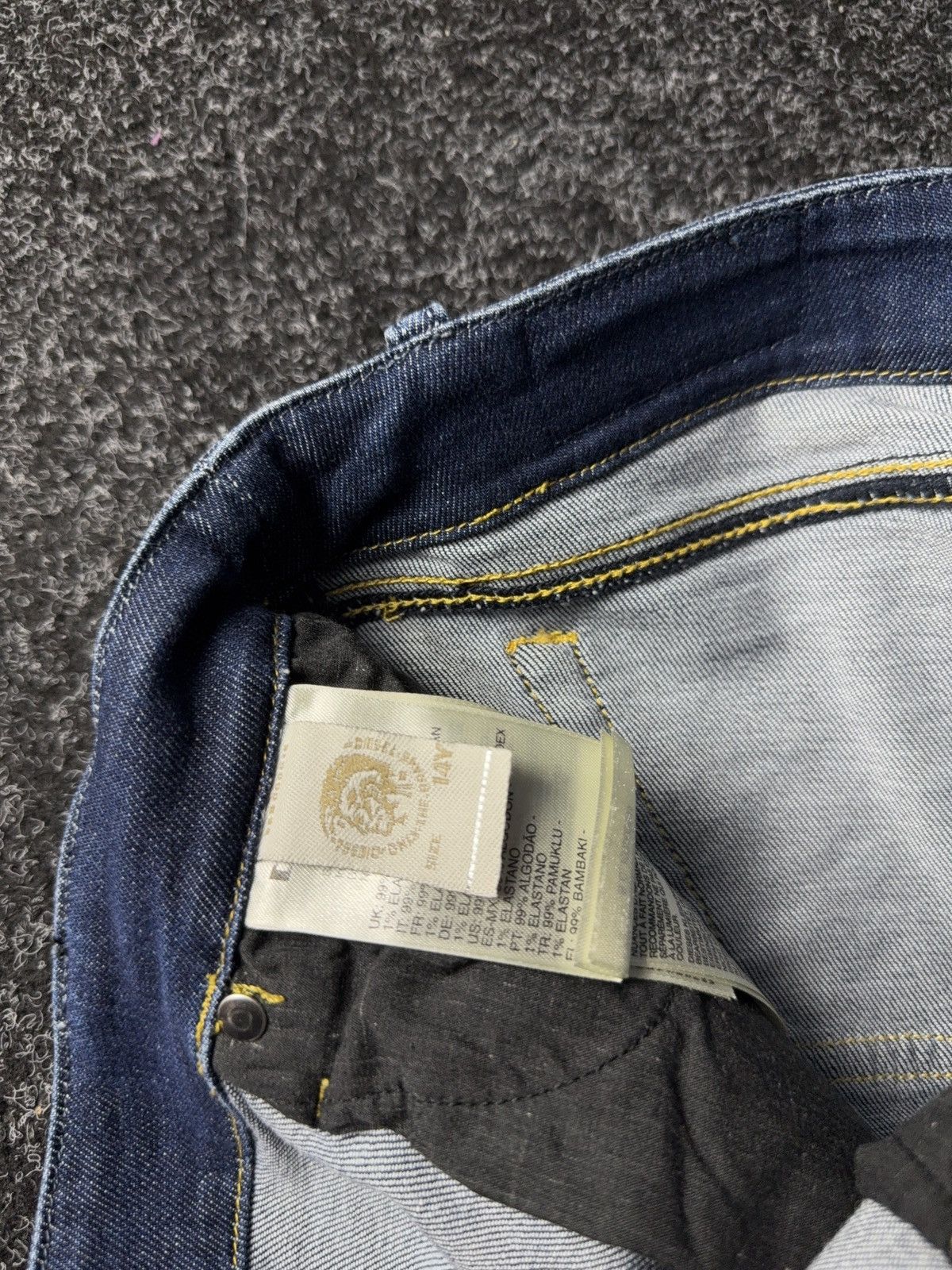 Diesel Luxury Retro Diesel Grupeen J Us Skinny denim pants Size 29" - 10 Thumbnail