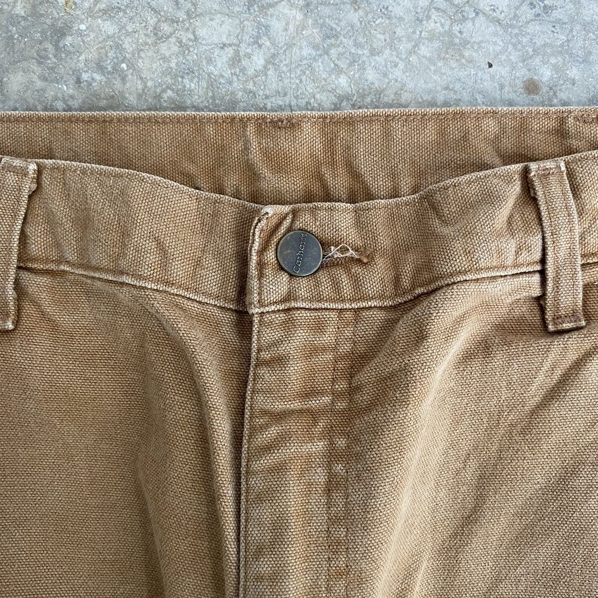 Carhartt Vintage Carhartt Blanket Lined Tan Carpenter Work Pants Size US 35 - 12 Thumbnail