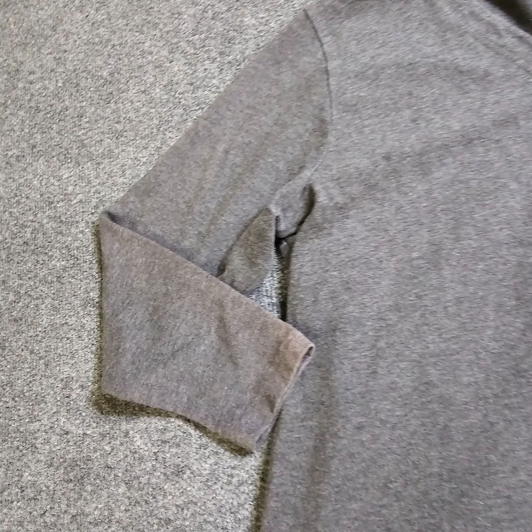 Vintage L.L. Bean Cardigan Top Womens Medium Gray Button V Neck Long Sleeve Casual Career Hoodie Shirt - wait Size M / US 6-8 / IT 42-44 - 5 Thumbnail