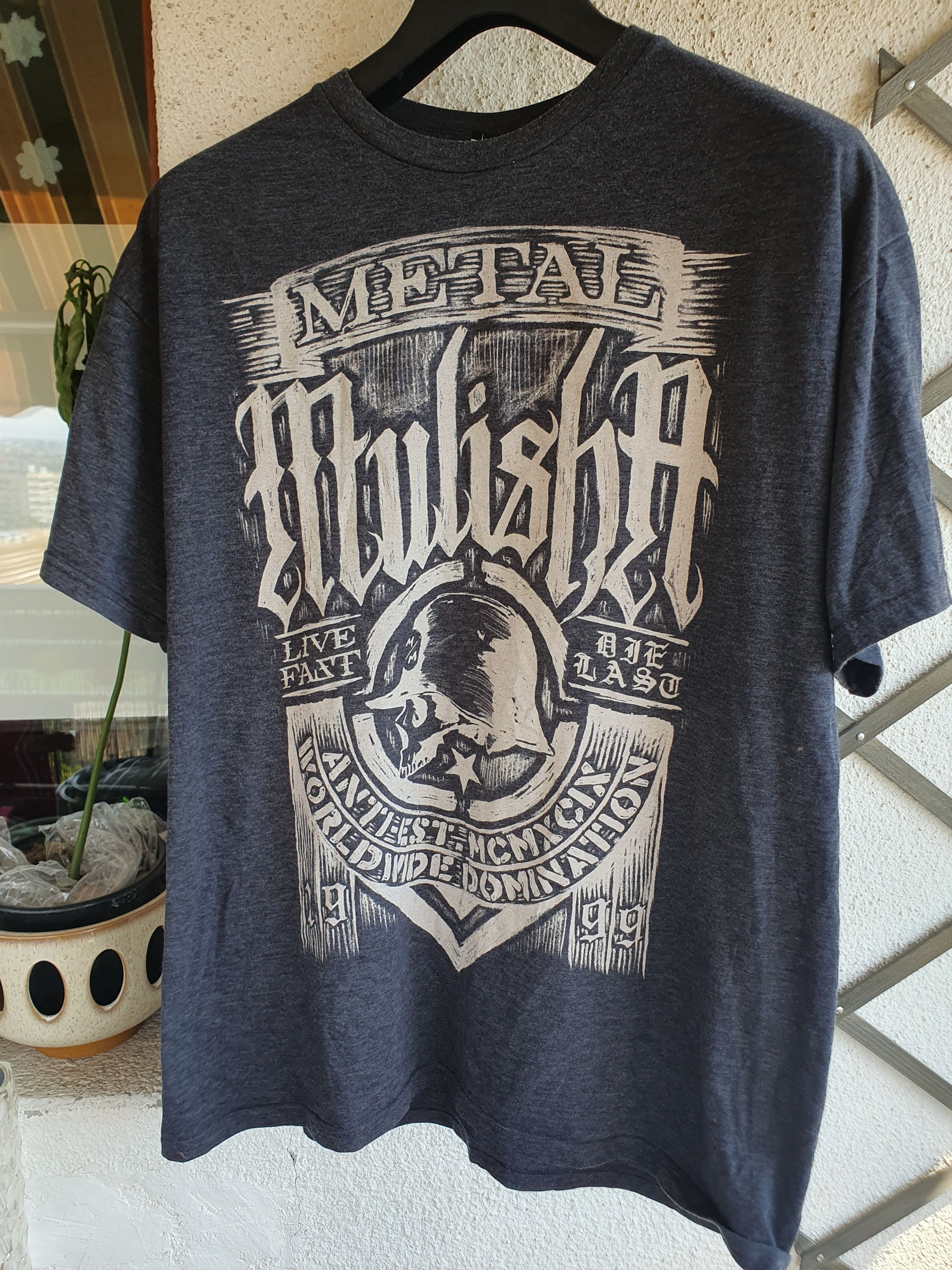 Metal Mulisha Metal Mulisha Worldwide Domination 1999 t-shirt sz XL Size US XL / EU 56 / 4 - 4 Thumbnail