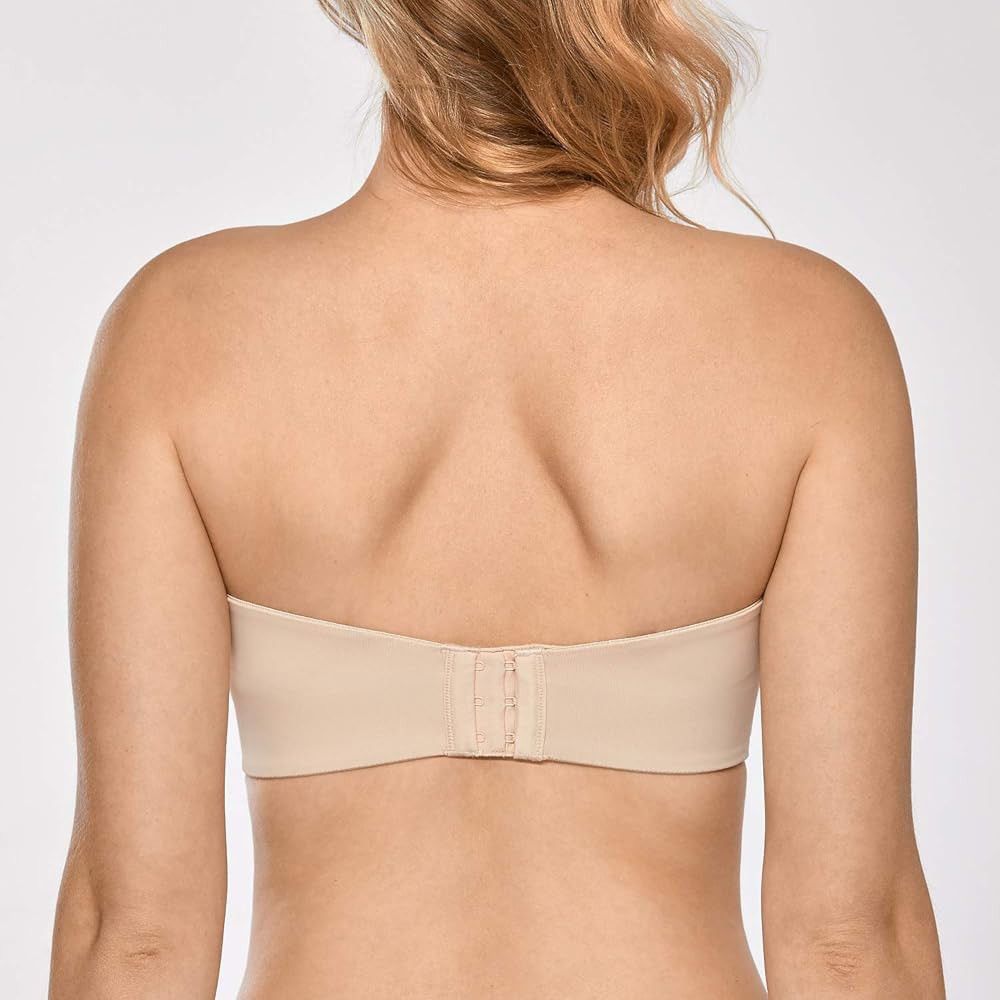 Other DELIMIRA Strapless Bra Unlined Underwire Minimizer 36B NEW Size ONE SIZE - 3 Thumbnail