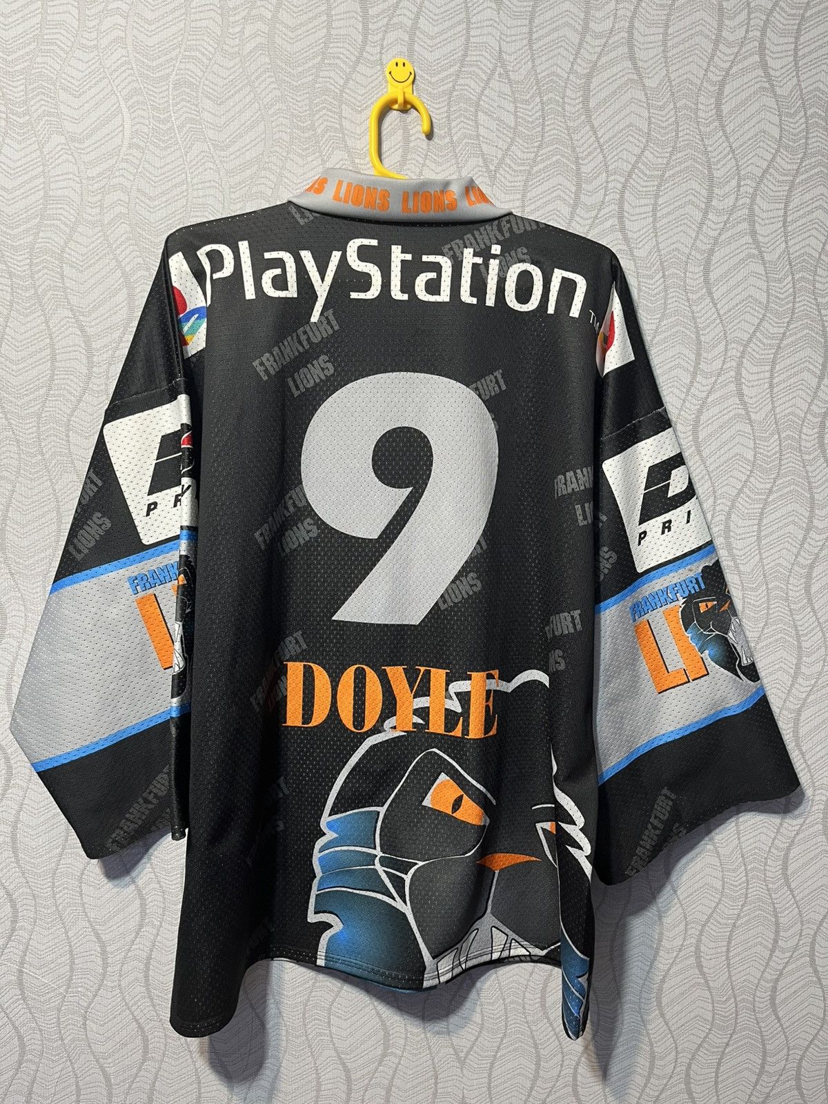 Other Vintage 1999 Frankfurt Lions Playoffs #9 Doyle Hockey Jersey Size US XL / EU 56 / 4 - 2 Thumbnail
