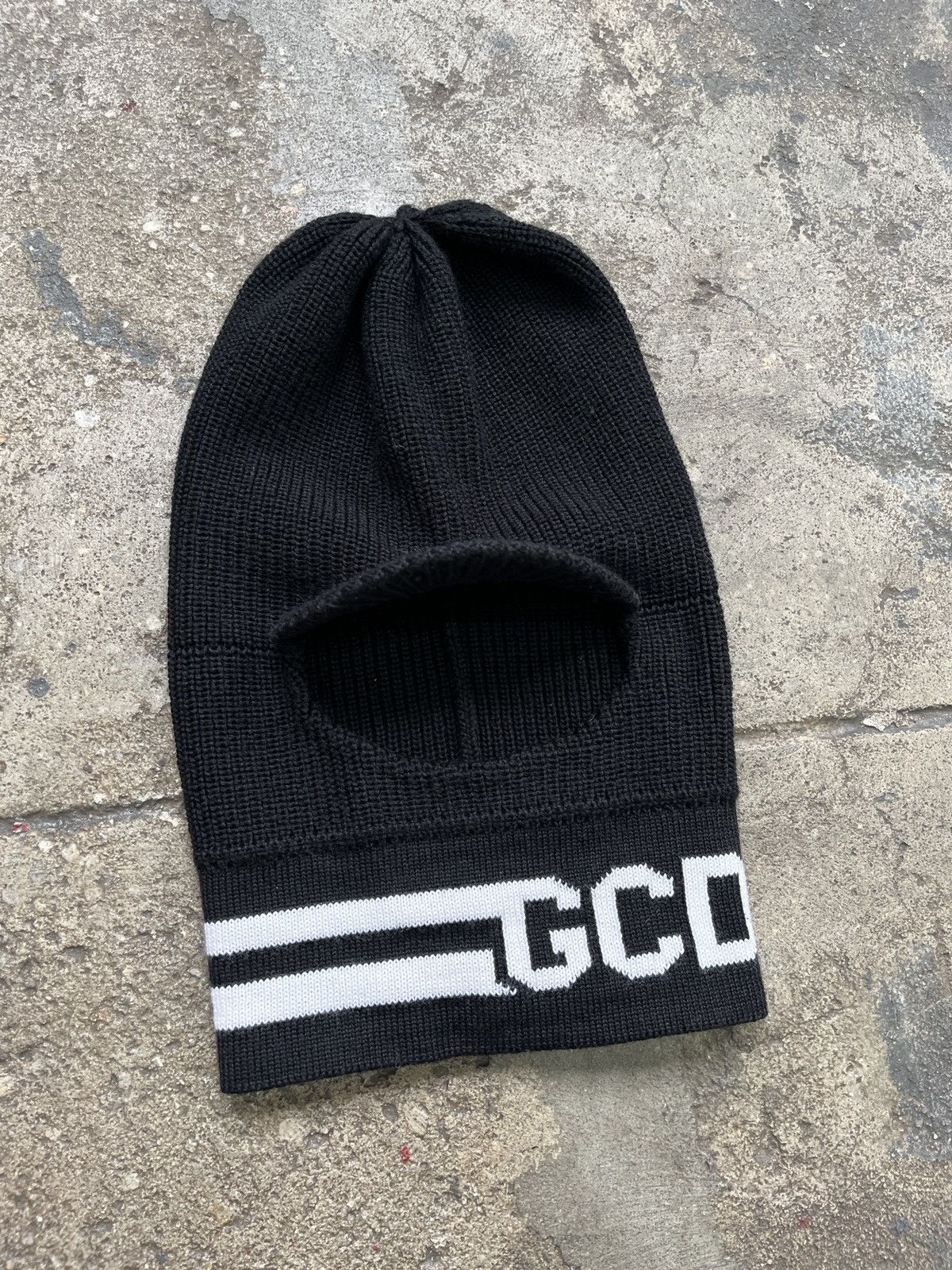GCDS GCDS FW20 Wool Balaclava Hat (unisex) Size ONE SIZE - 5 Thumbnail