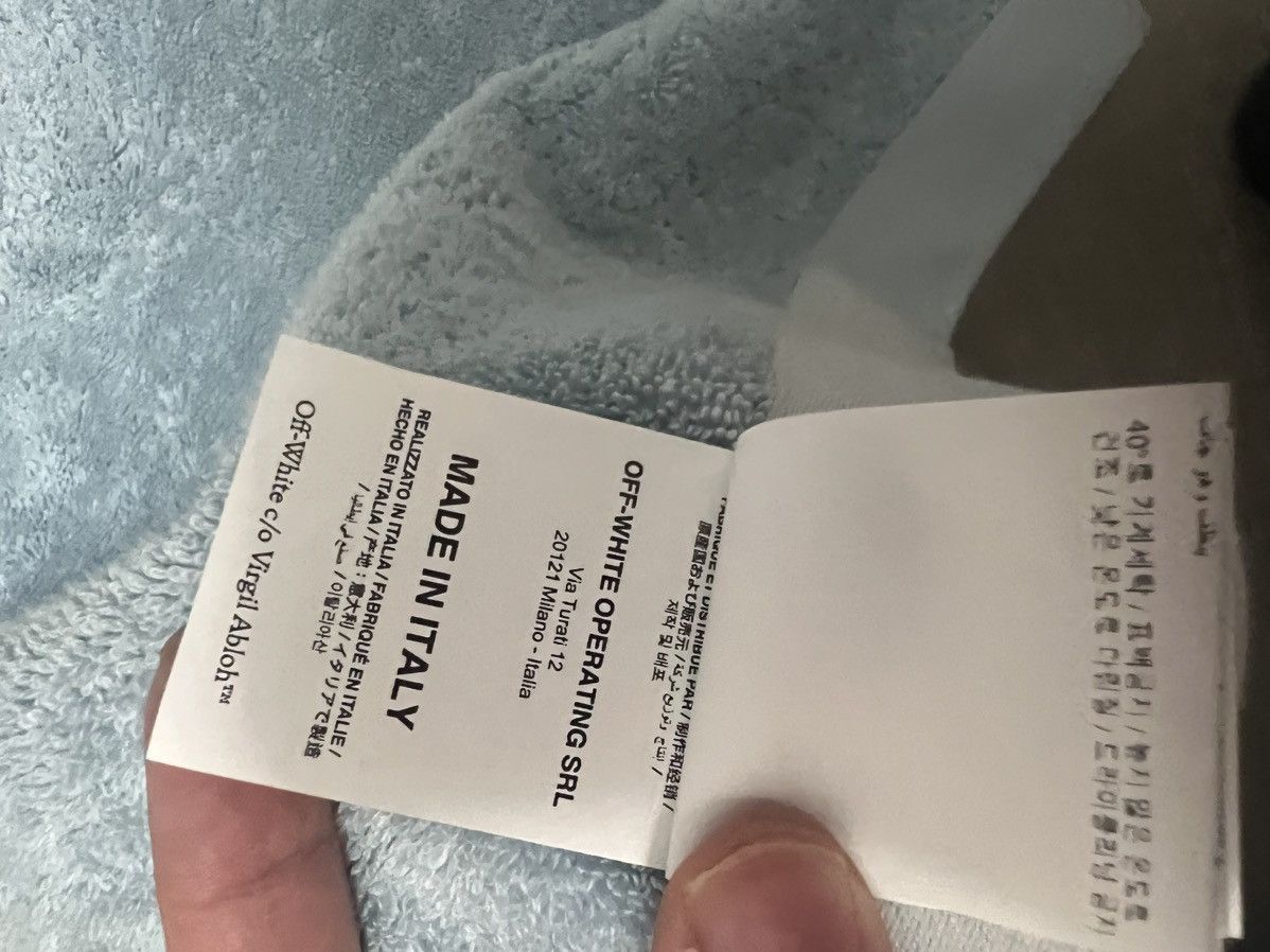 Off-White Off White Swimming Logo Towel Size ONE SIZE - 6 Thumbnail