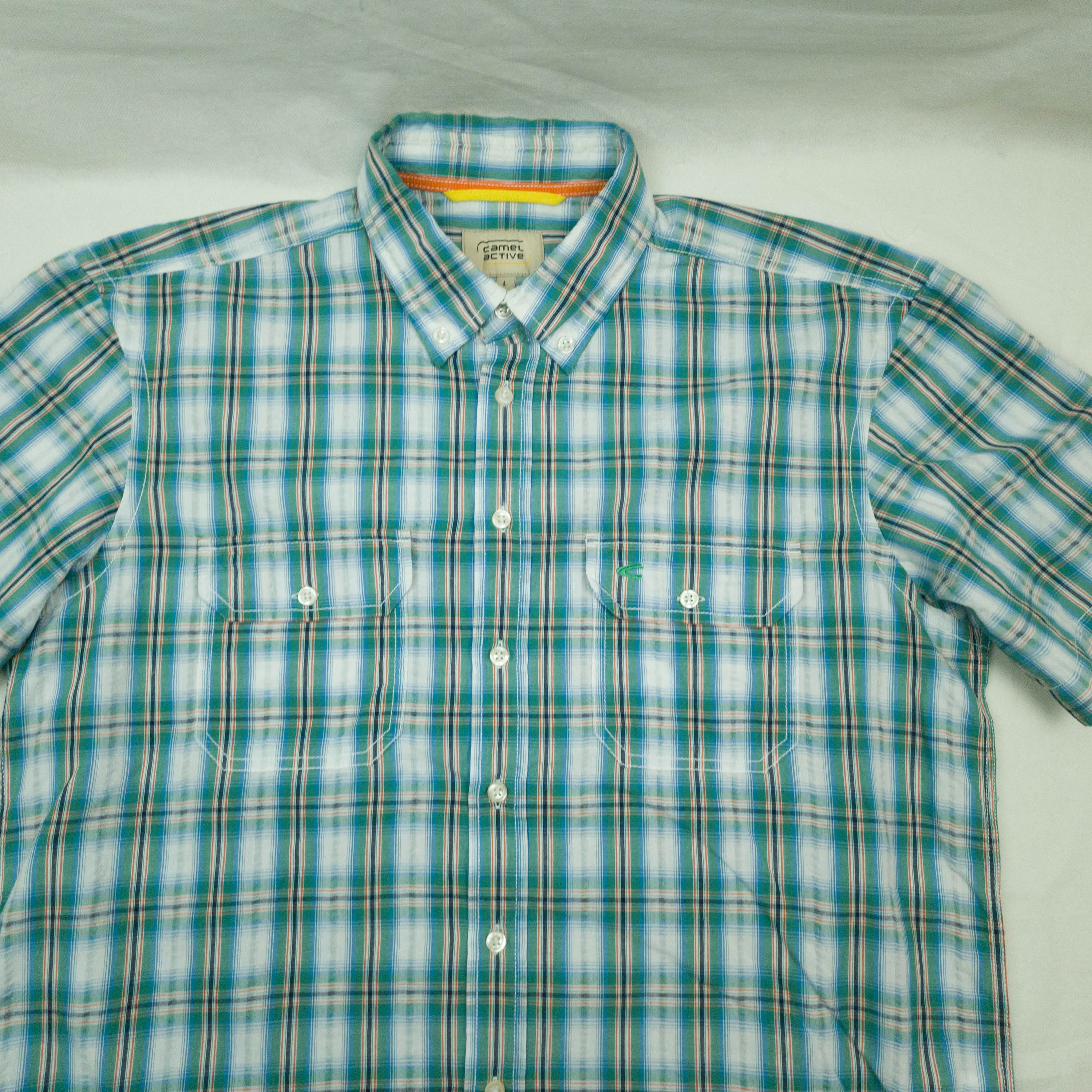 camel active CAMEL ACTIVE SHIRT SHORT SLEEVE COTTON SIZE L Size US L / EU 52-54 / 3 - 4 Thumbnail