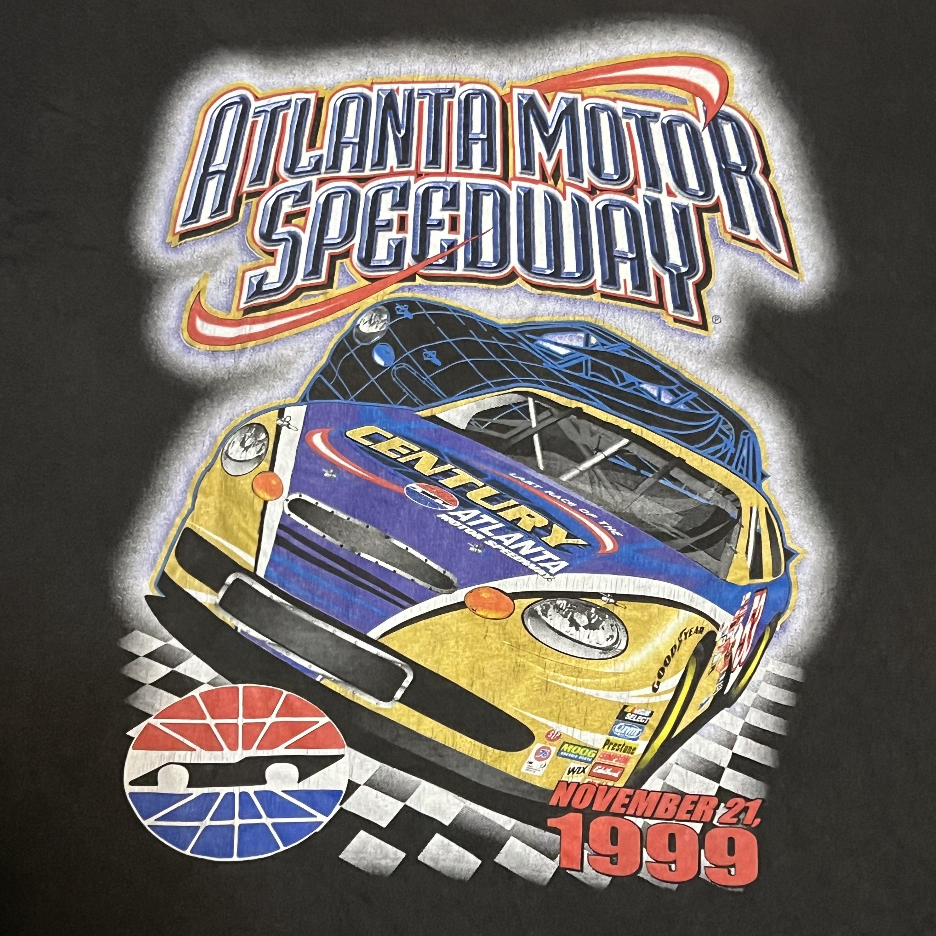 Chase Authentics × NASCAR × Vintage Vintage 1999 Atlanta Motor Speedway Century Shirt XL Size US XL / EU 56 / 4 - 3 Thumbnail