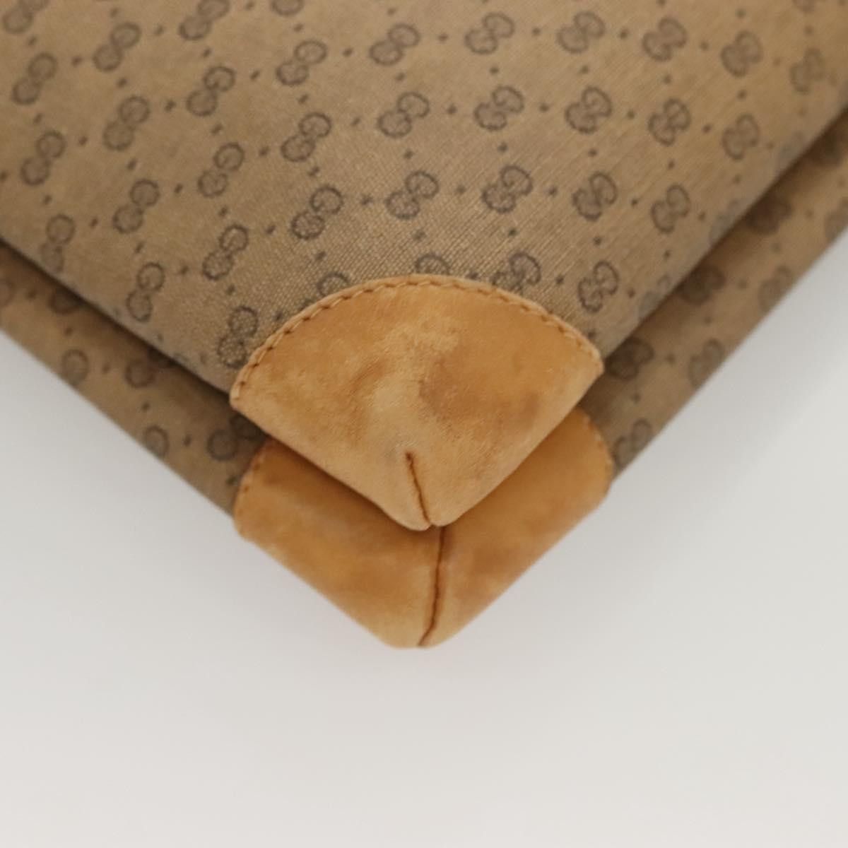 Gucci GUCCI Micro GG Supreme Shoulder Bag Pvc Beige Gold 007 92 Size ONE SIZE - 12 Thumbnail