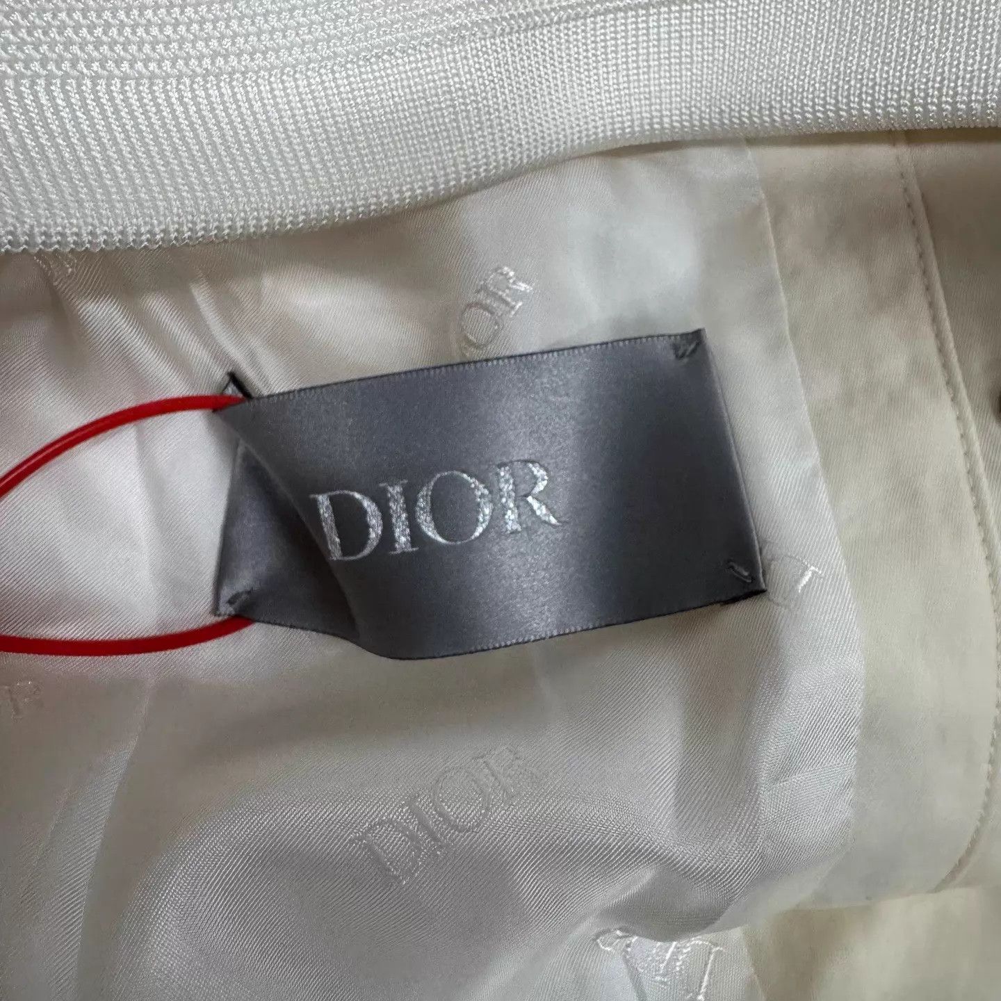 Dior Dior Ivory Saddle Pocket Pilot Jacket w/ Back Logo Size US S / EU 44-46 / 1 - 7 Thumbnail
