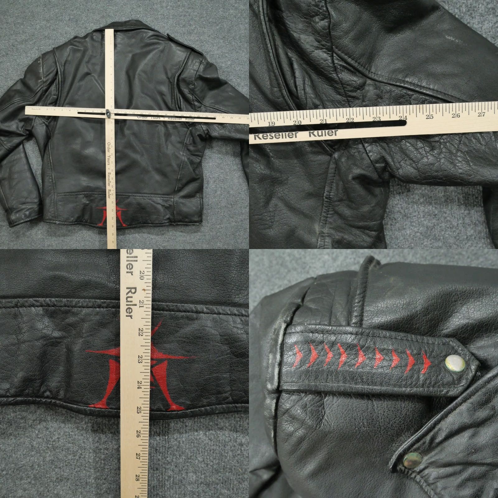 Vintage VINTAGE Wilsons Leather Jacket Mens Large Black Bomber Jacket Size US L / EU 52-54 / 3 - 11 Thumbnail