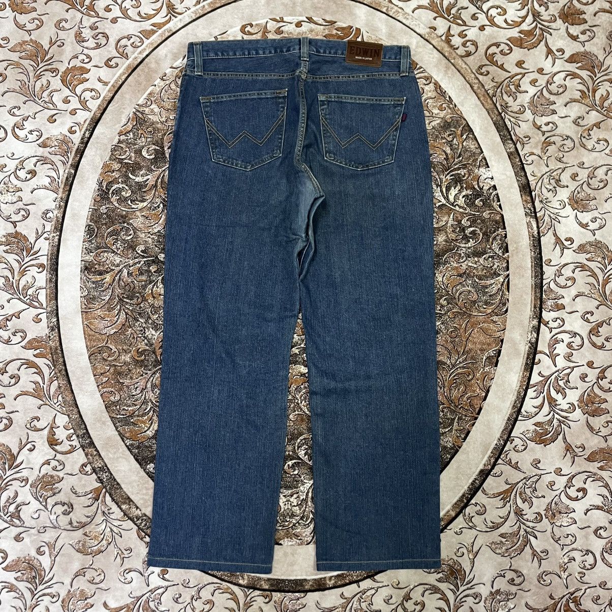 Edwin 🔥Vintage Edwin 404 Washed Regular Fit Distress Denim Jeans Size US 36 / EU 52 - 4 Thumbnail