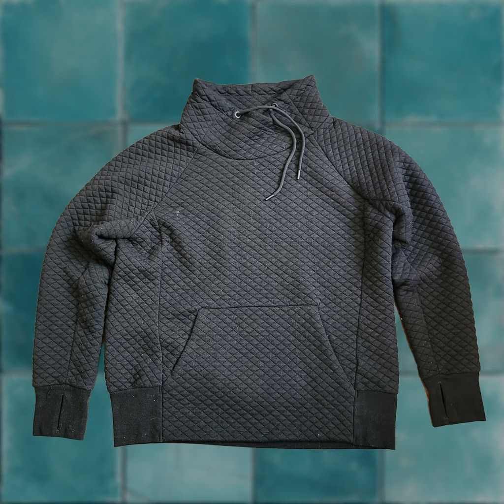 tentree Green Tea Sweatshirt Black Quilted Long Sleeve Pullover M Women Adults Medium Oversized Knit Flier? Size M / US 6-8 / IT 42-44 - 1 Thumbnail