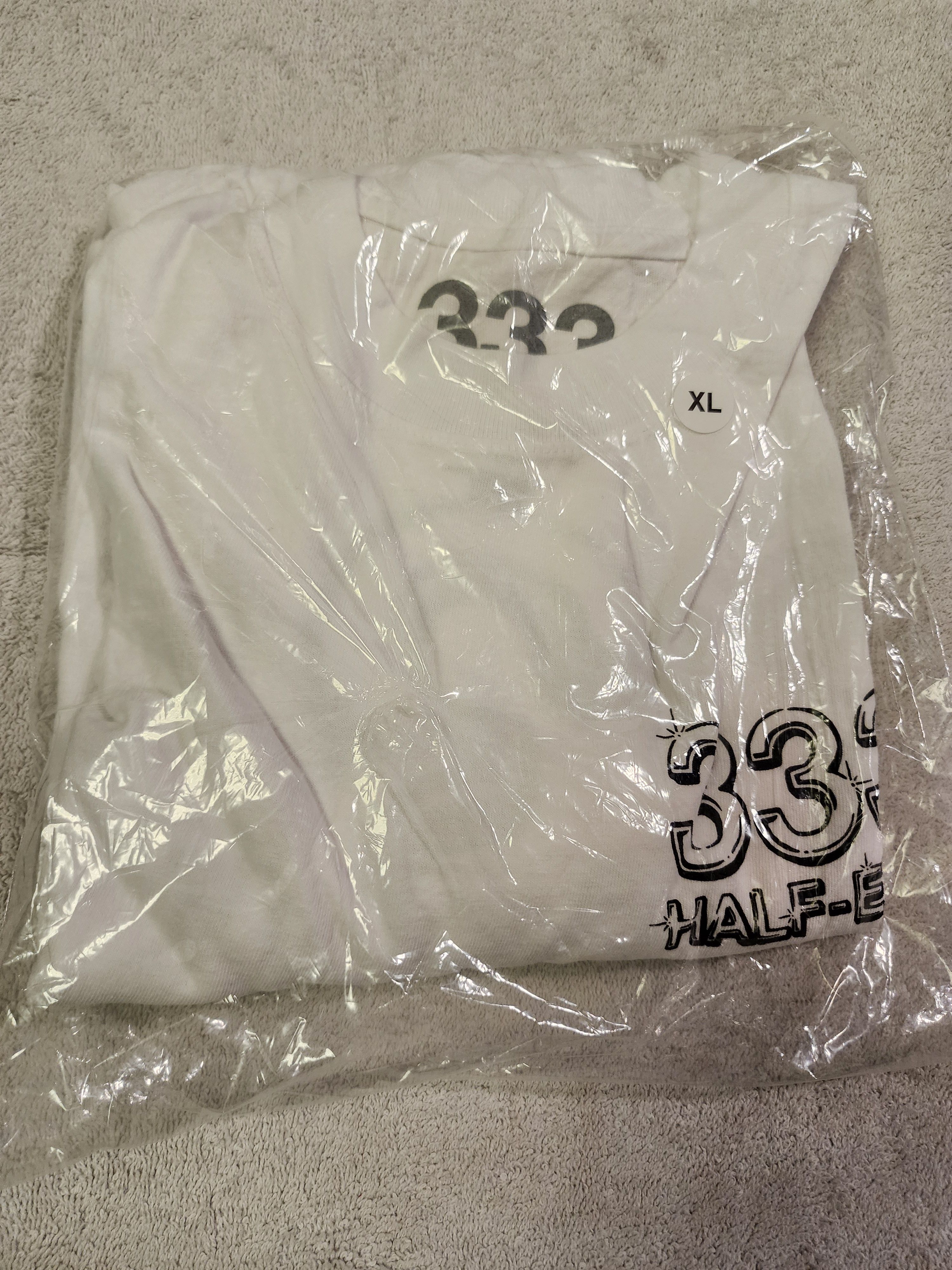 Half Evil Joshua Vides White 333 Logo Tee Size US XL / EU 56 / 4 - 1 Thumbnail