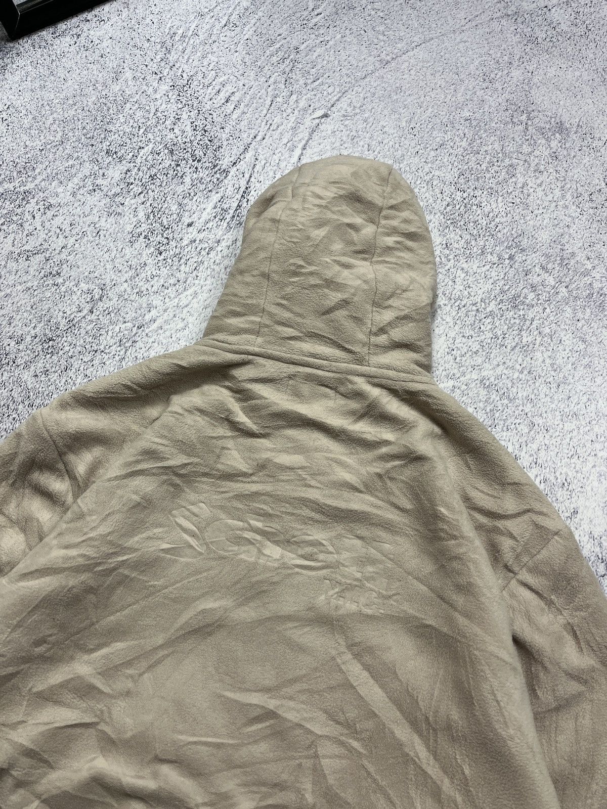 Schott × Vintage Vintage 90s Schott Fleece Zip Hoodie Sherpa Jacket Size US L / EU 52-54 / 3 - 19 Thumbnail