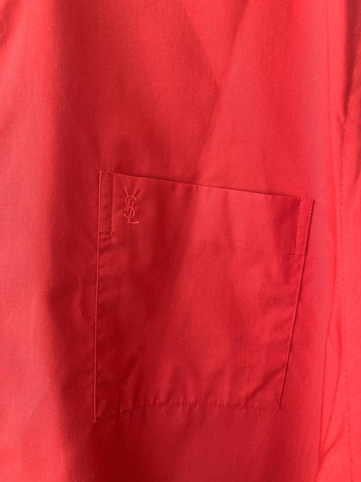 Vintage Vintage 1990’s YSL Yves Saint Laurent Shirt Tee Y2K Size US XXL / EU 58 / 5 - 3 Thumbnail