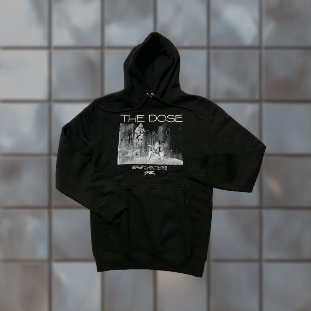 Vintage VINTAGE The Dose Vervain Indio Downey Ralph Alexander Rock Band Merch Black Hoodie Sz. S Mens Pullover Rock 90s-? Size US S / EU 44-46 / 1 - 1 Thumbnail