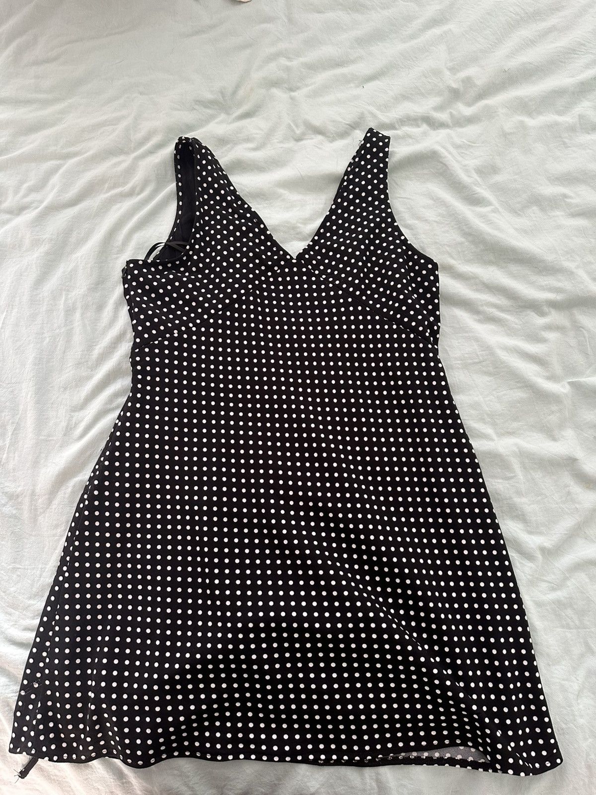 PRINCESS POLLY Black and white - polka dot dress Size XL / US 12-14 / IT 48-50 - 3 Thumbnail