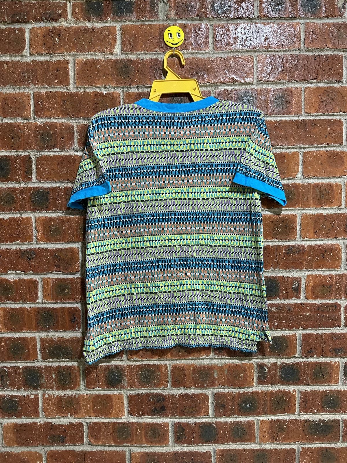 Designer × Enrico Coveri × Vintage Vintage Enrico Coveri Over Print Faded Tee Size US M / EU 48-50 / 2 - 6 Thumbnail