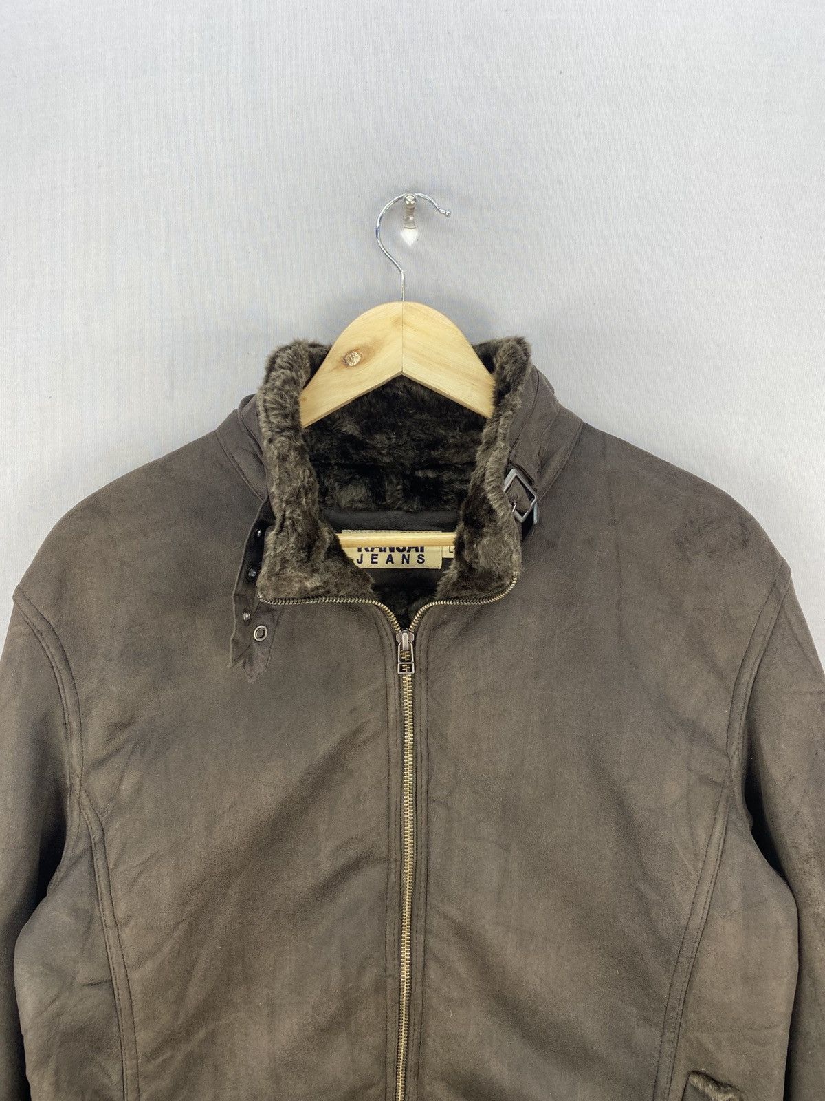 Kansai Yamamoto Kansai Jeans by Kansai Yamamoto B-3 Moleskin Flight Jacket Size US M / EU 48-50 / 2 - 7 Thumbnail