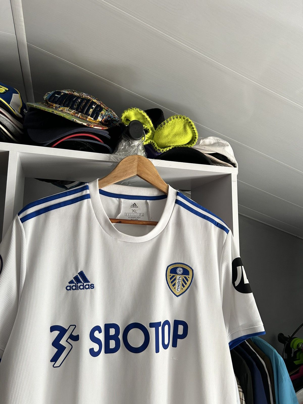 Adidas Leeds United 2020/21 Home Adidas jersey Size US XL / EU 56 / 4 - 2 Thumbnail