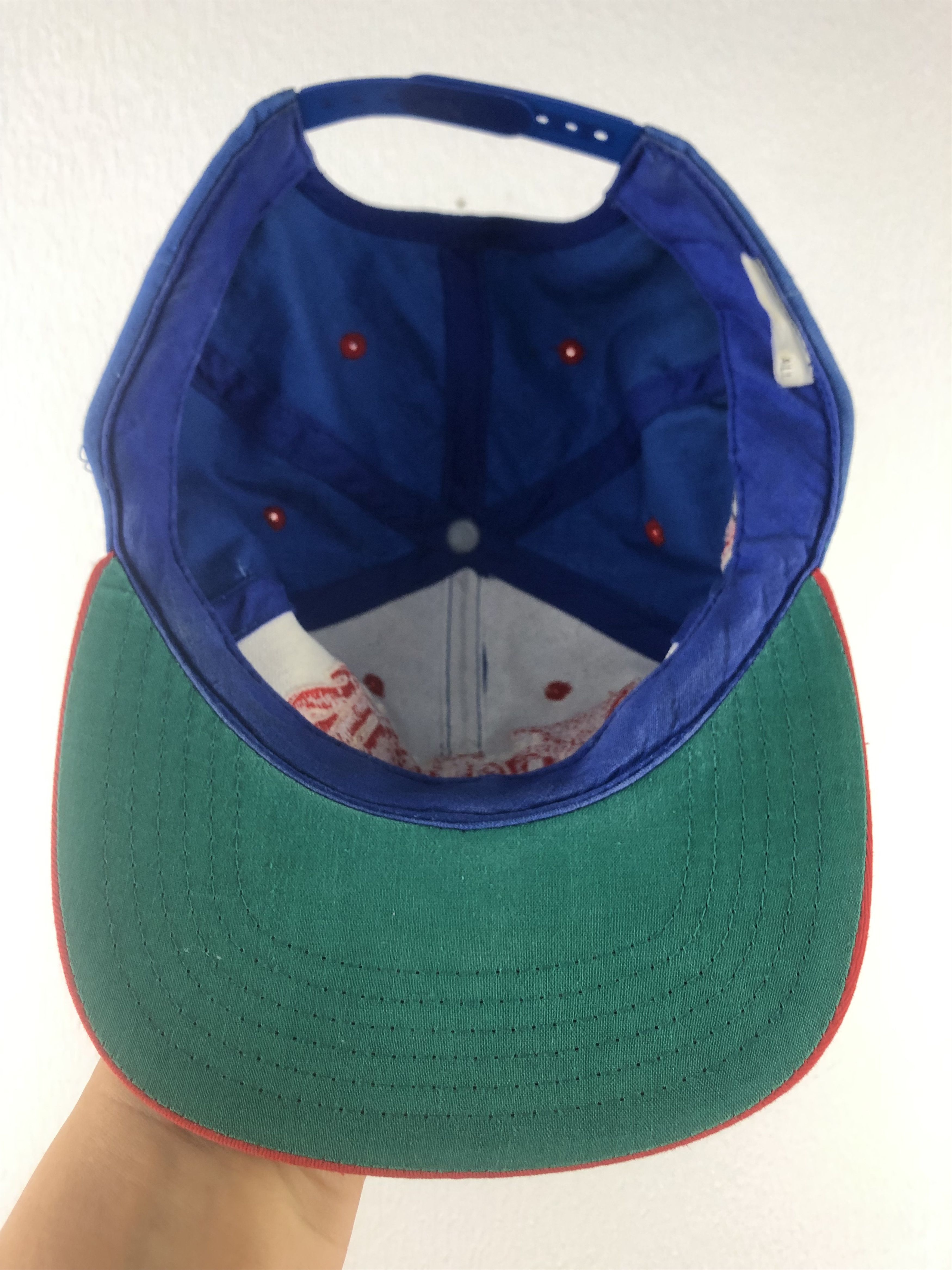 Vintage Vintage 90's Cleveland Indians Snapback Cap Hat One Size Size ONE SIZE - 5 Thumbnail