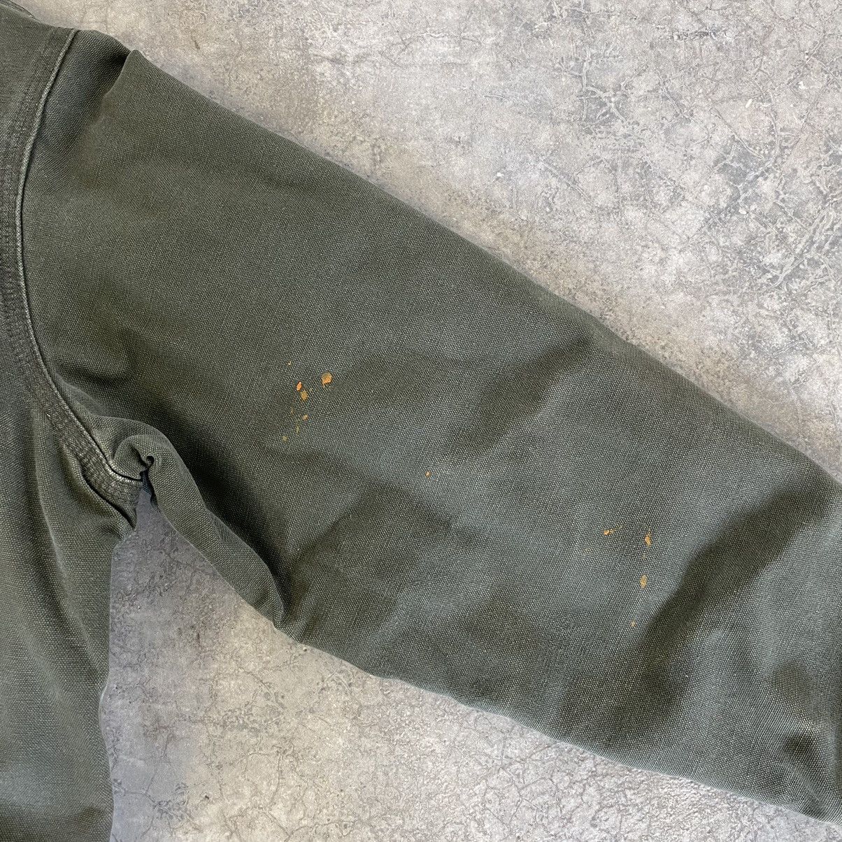 Carhartt × Vintage Vintage Carhartt Moss Green Hooded Active Jacket Size US L / EU 52-54 / 3 - 11 Thumbnail