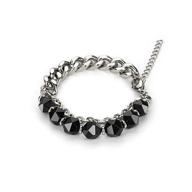 Jewelry Stone Vibe Bracelet Y2K Punk Chain Gotch Bracelets Chains Size ONE SIZE - 5 Thumbnail