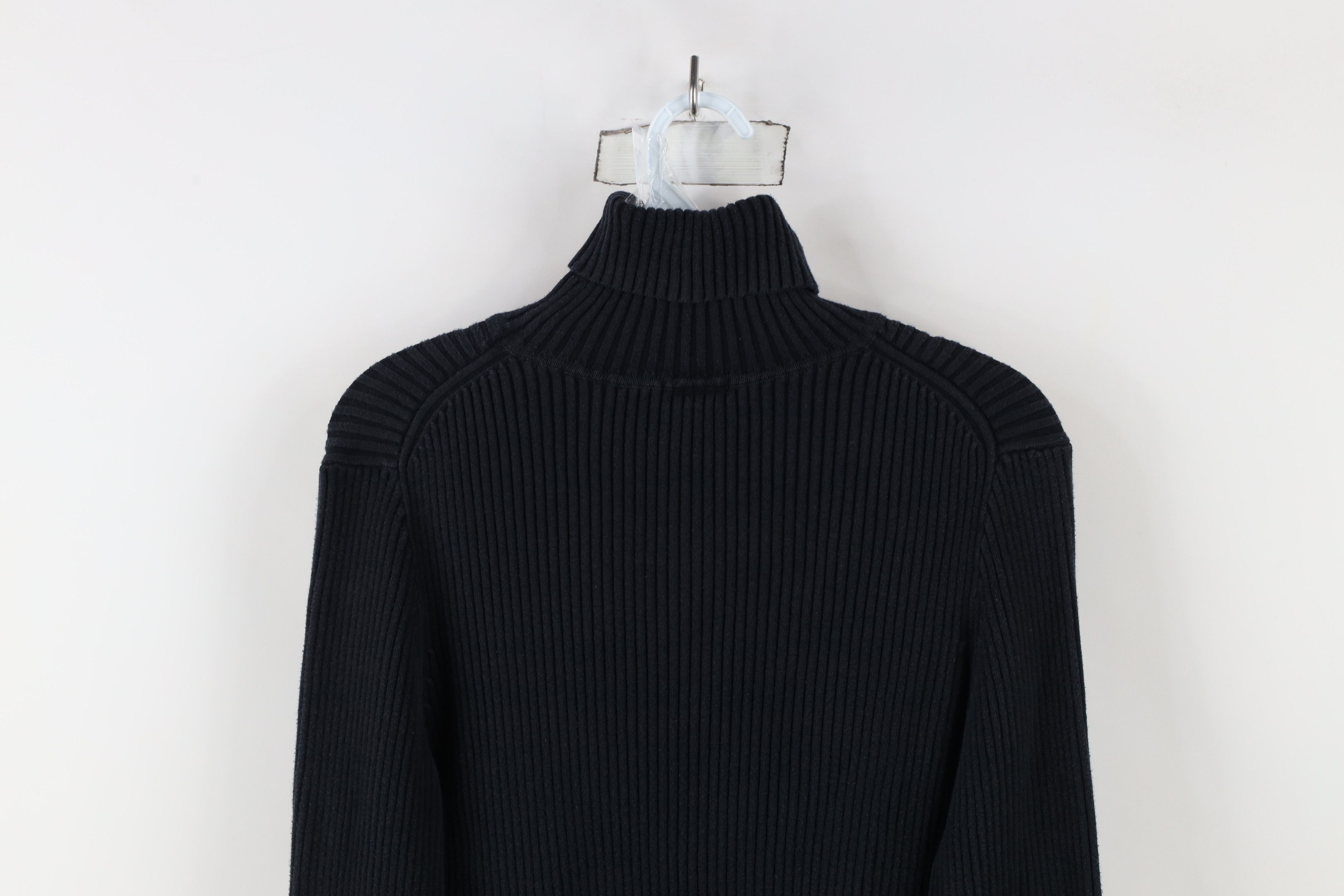 Gap × Vintage Vintage 90s Y2K Gap Babydoll Ribbed Knit Turtleneck Sweater Size L / US 10 / IT 46 - 8 Thumbnail