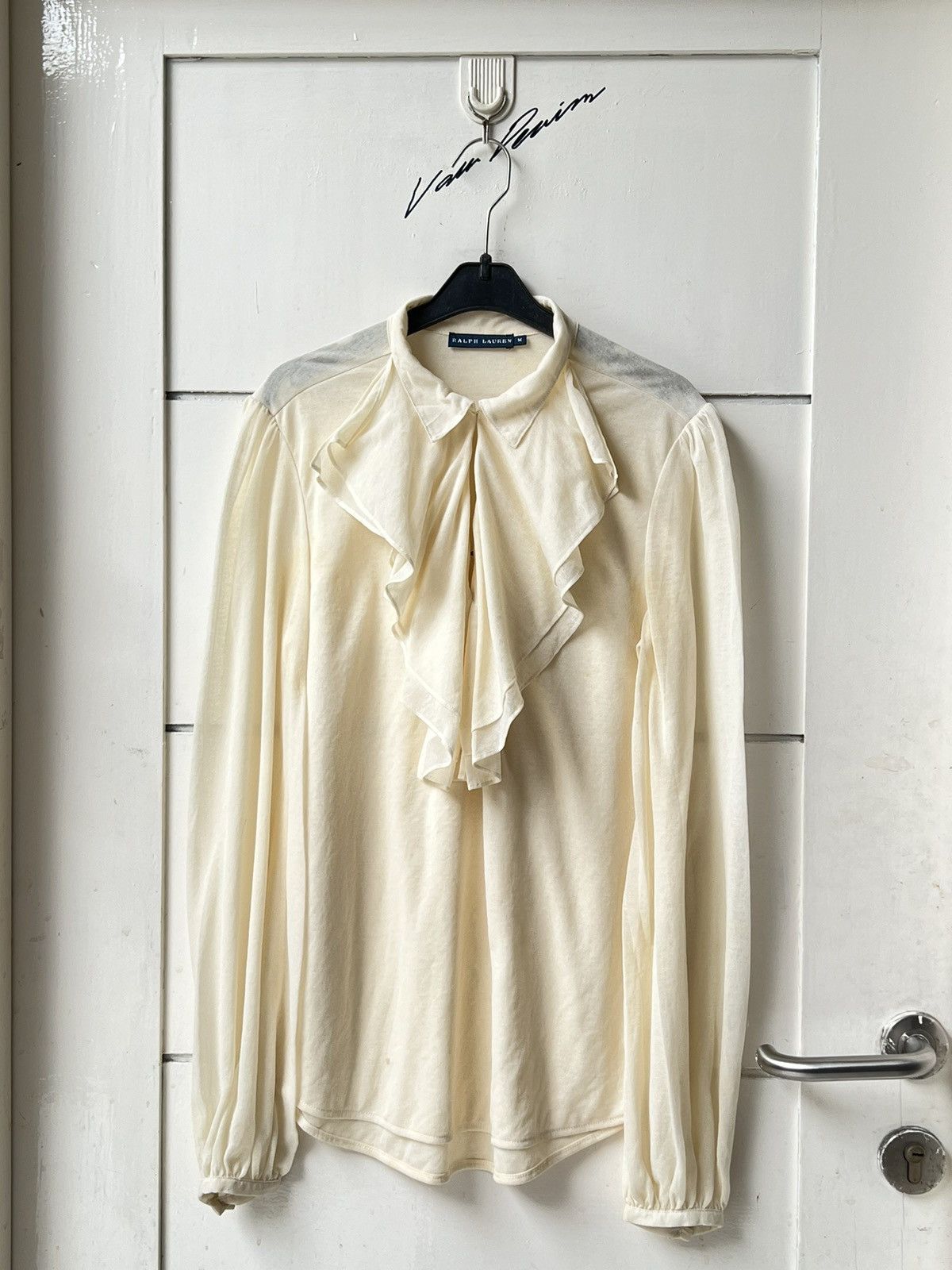Ralph Lauren RALPH LAURENT Cream Shirt Size XS / US 0-2 / IT 36-38 - 10 Thumbnail