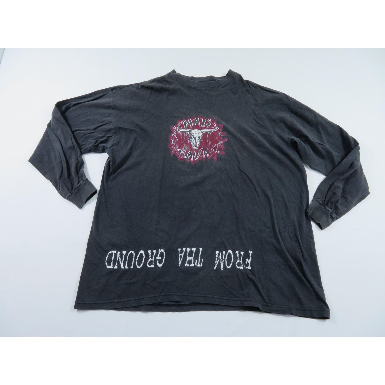 Other Mad Flava From tha Ground Unda Black Shirt Sz 2XL Rap 1990s Size US XXL / EU 58 / 5 - 1 Thumbnail