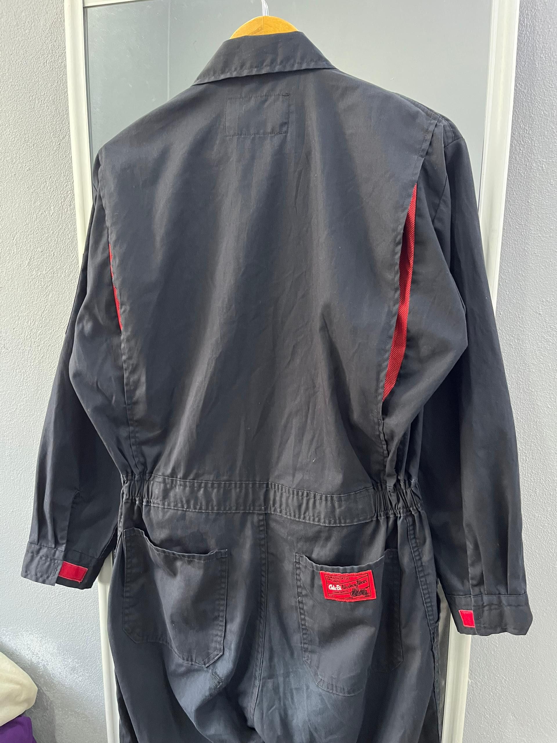 Japanese Brand Auto-Bi Japanese Workwear Coverall Navy Red Zip Size US M / EU 48-50 / 2 - 12 Thumbnail