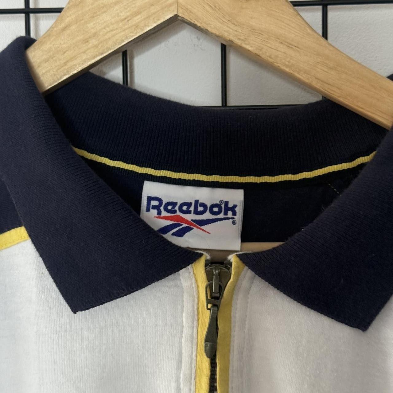 Reebok Reebok Polo Shirt Quarter Zip Printed Size US L / EU 52-54 / 3 - 3 Thumbnail