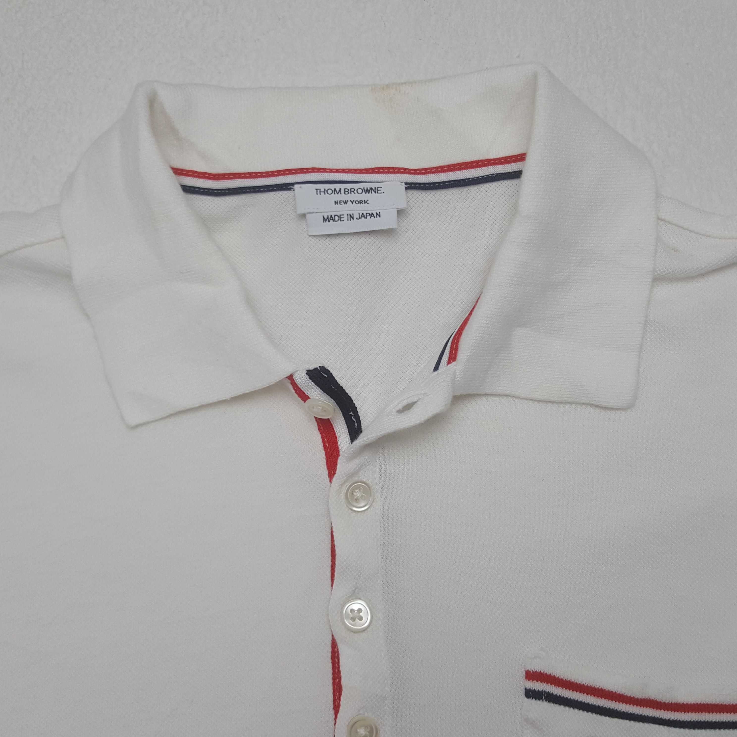 Thom Browne × Vintage Vintage Thom Browne American Luxury Brand Polos Size US M / EU 48-50 / 2 - 4 Thumbnail