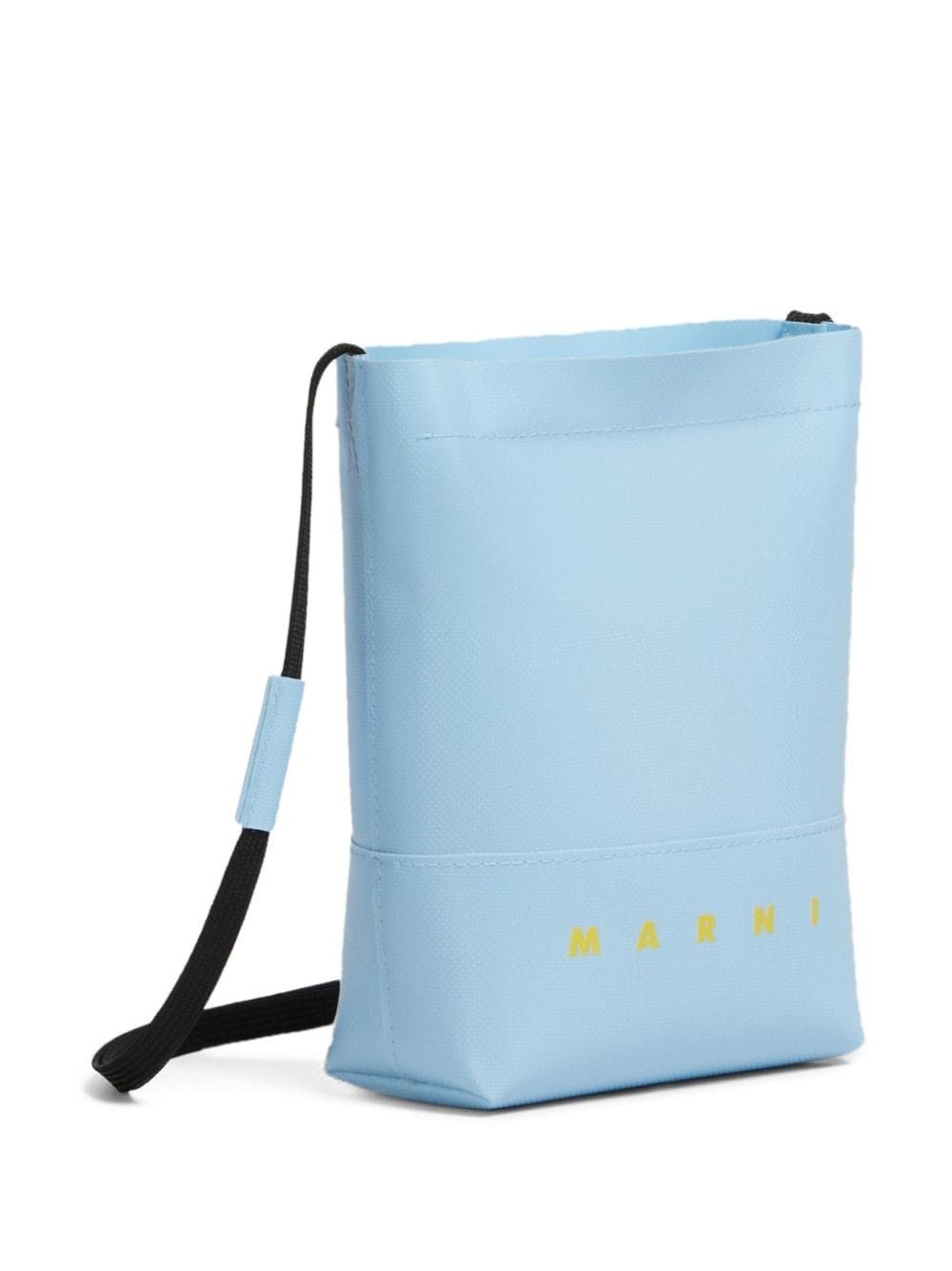 Marni o1f1d3z0725 Size: OS / Museu Logo Mini Bag in Blue Size ONE SIZE - 3 Thumbnail