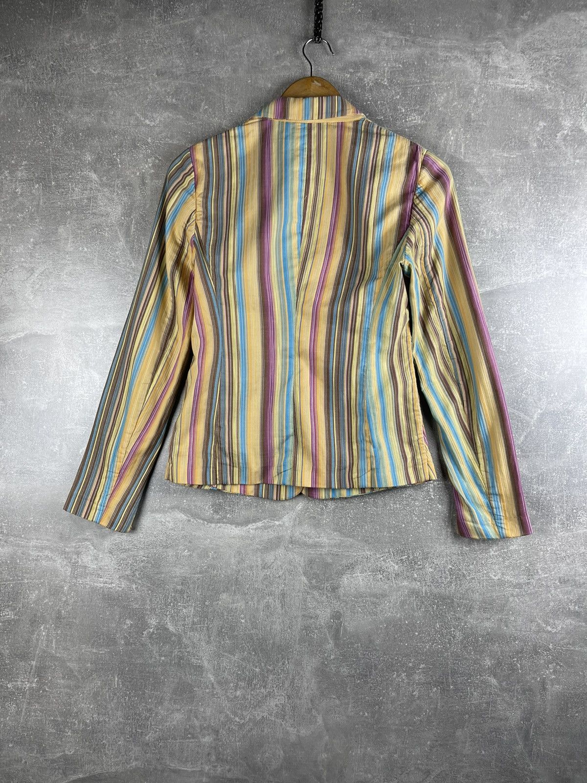 Missoni Sport Missoni Striped Blazer Women’s Cotton Vintage Swinger Size XS / US 0-2 / IT 36-38 - 5 Thumbnail