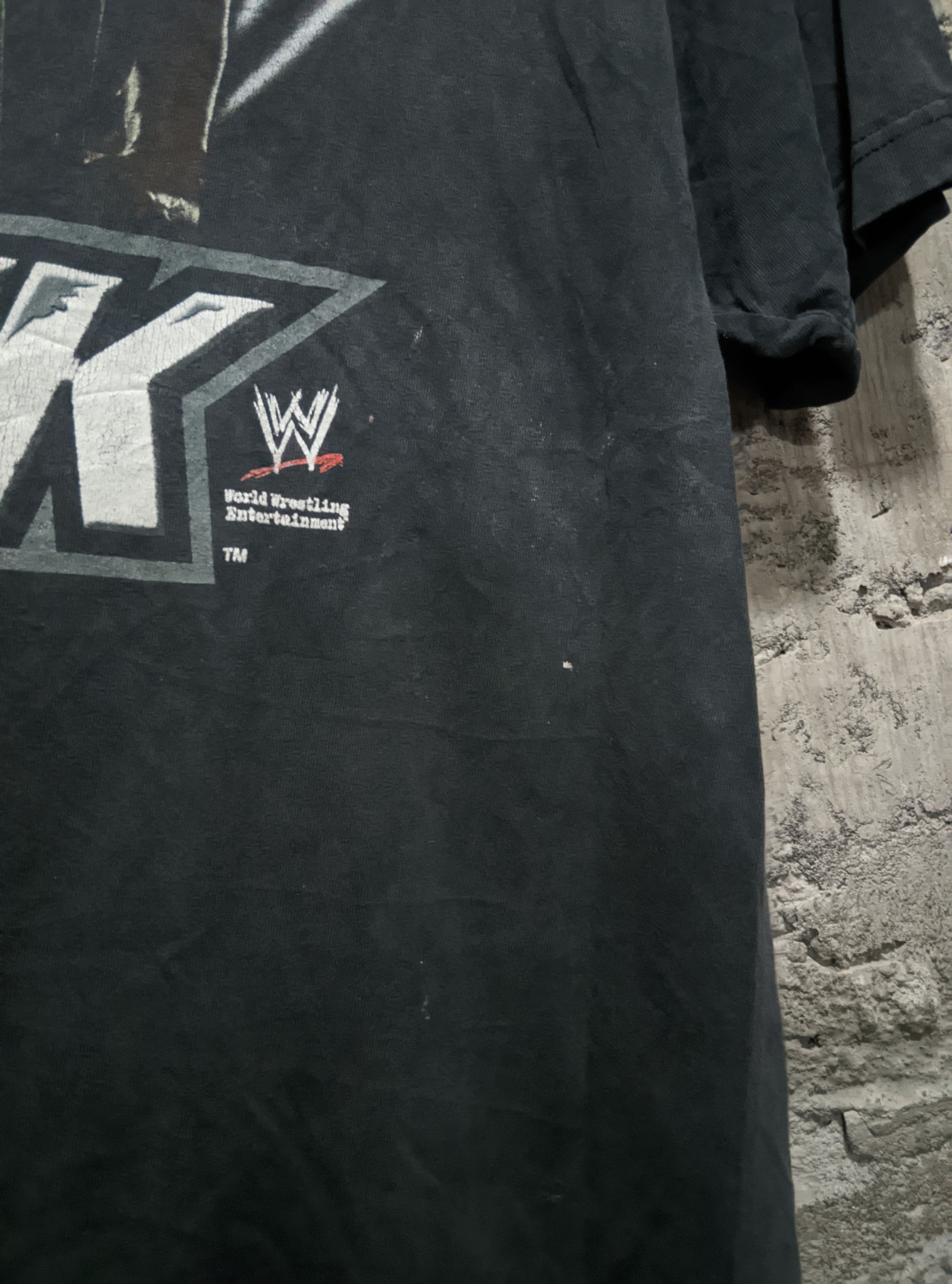 Vintage Vintage 2004 the rock great one wwf wwe t shirt Size US XXL / EU 58 / 5 - 4 Thumbnail