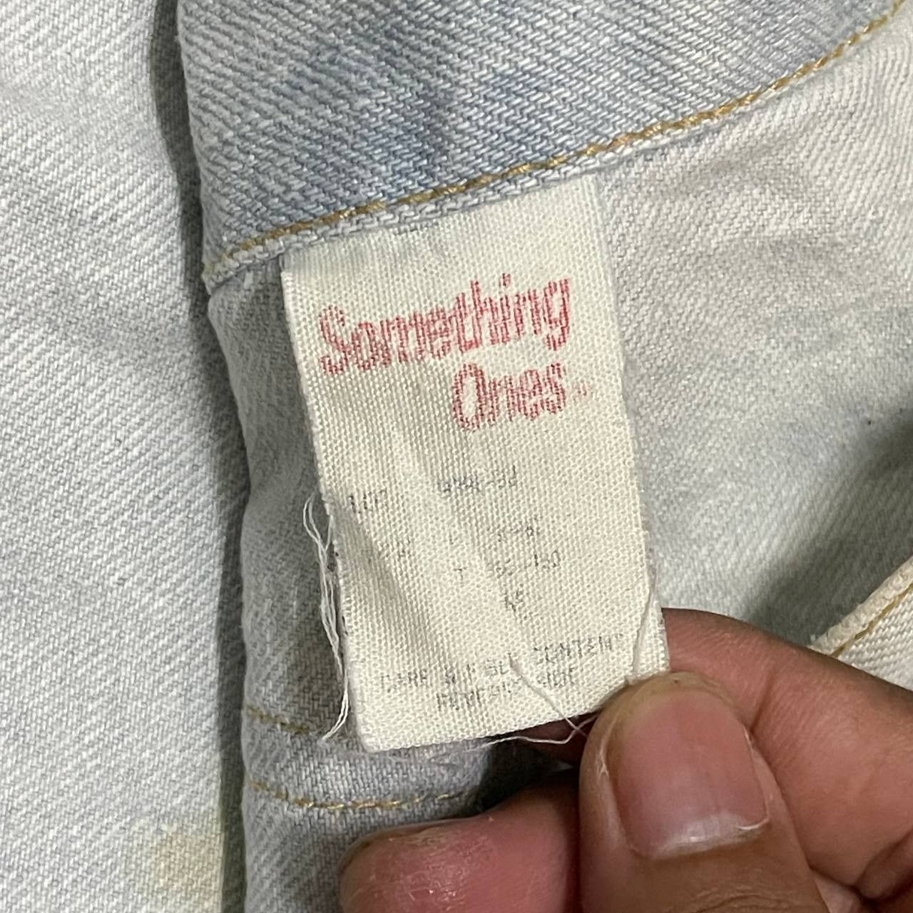 Vintage Something Ones Cropped Denim Jacket