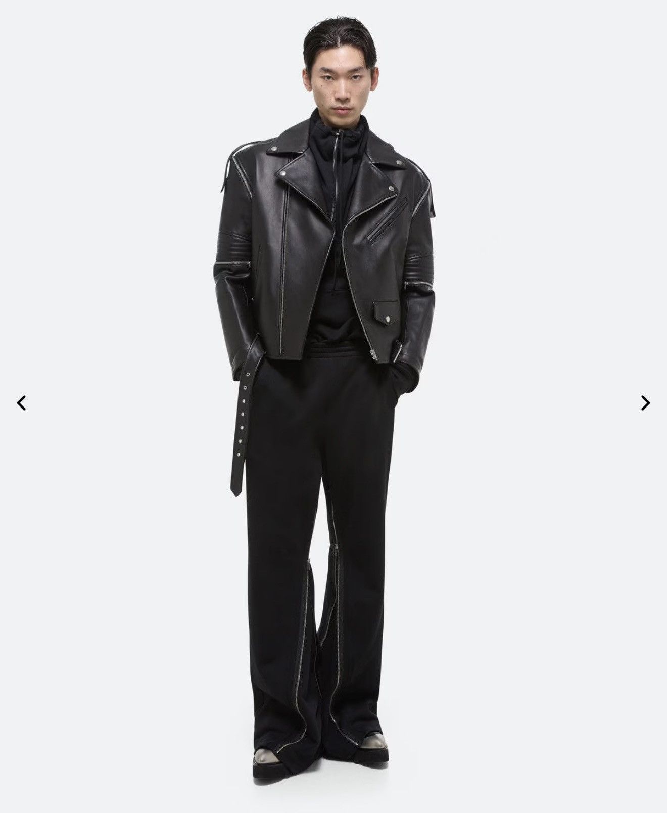 Helmut Lang Helmut Lang Gusset Cotton Track Pants Size US 32 / EU 48 - 4 Thumbnail