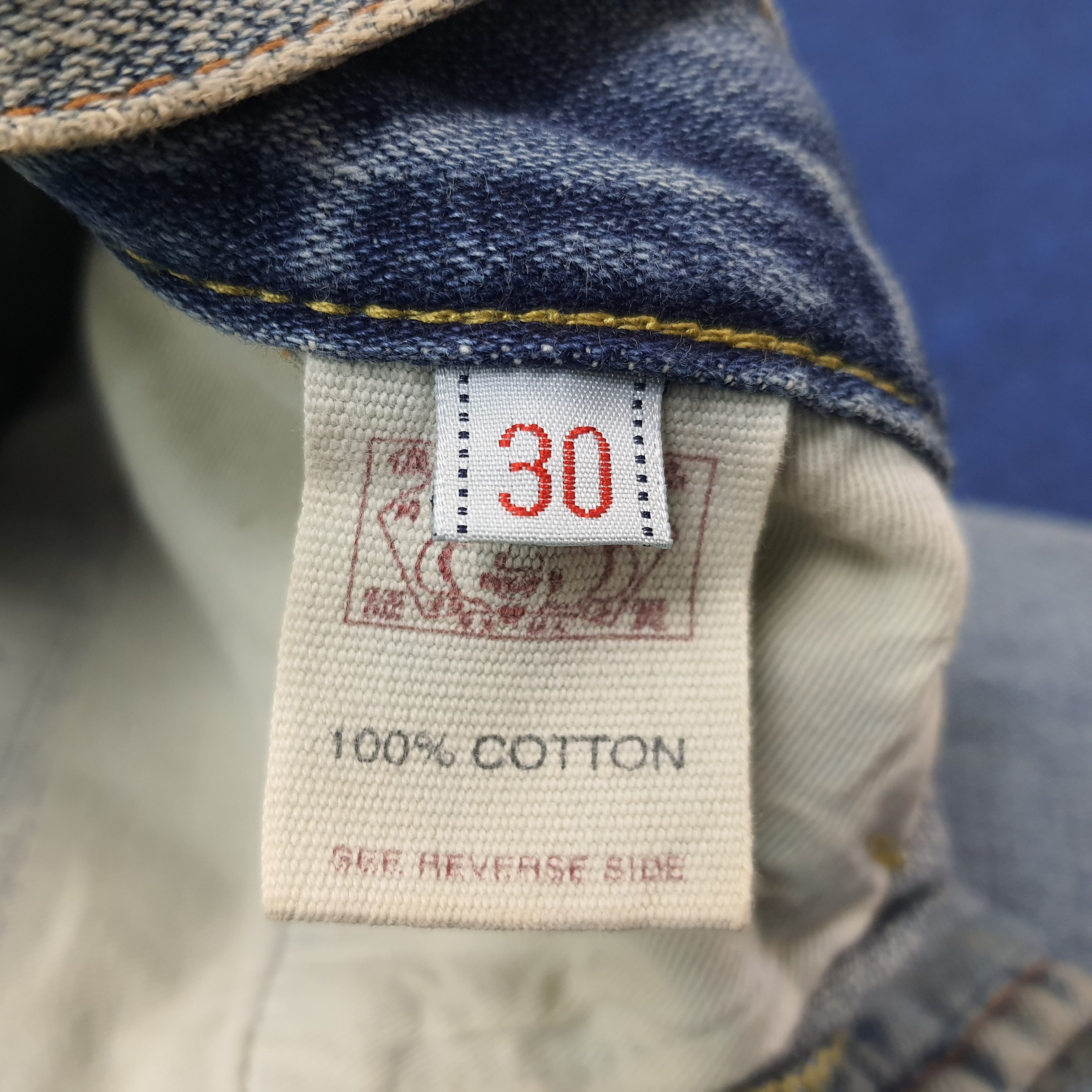 Evisu Vintage Evisu Japan Custom Daicock Jeans C228N27 Size US 30 / EU 46 - 8 Thumbnail