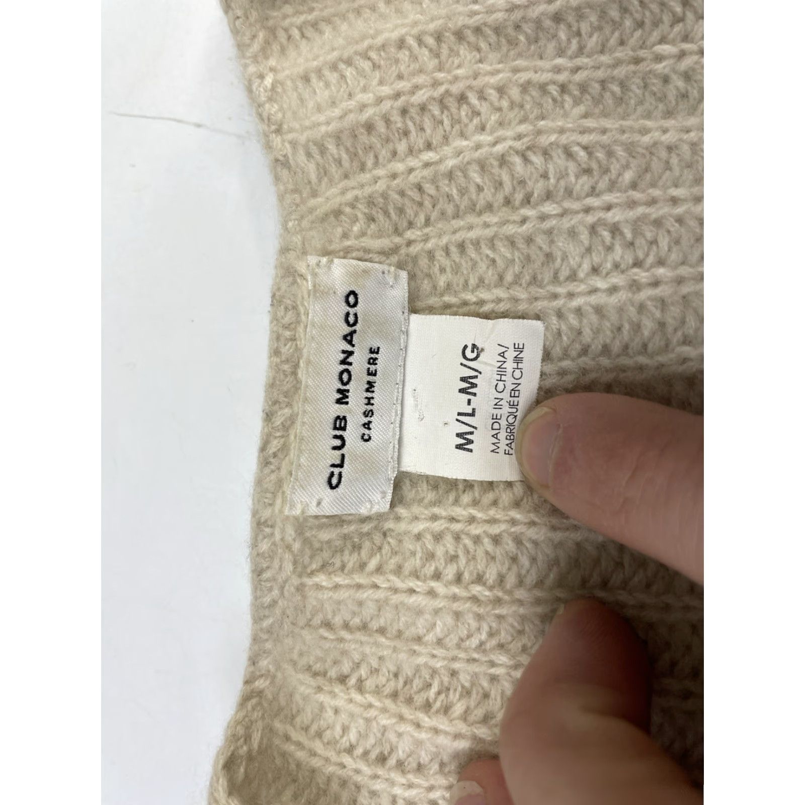 Club Monaco VINTAGE Club Monaco Sweatery Poncho? Size M / US 6-8 / IT 42-44 - 2 Thumbnail