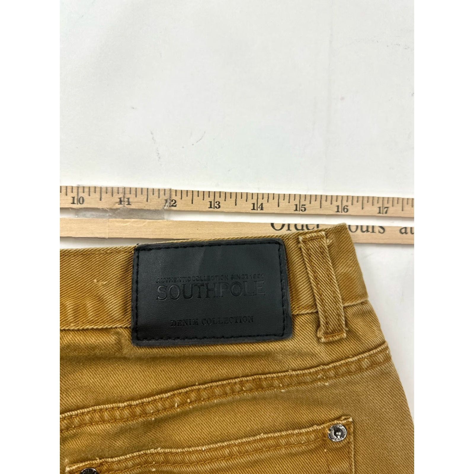 Southpole Southpole Jeans Men’s 32x28 Camel Brown Y2K Tag 34x30 Relaxed Straight Jeans Mens Brown 32 27 Inseam 34x30 Y2K Vintage? Size US 32 / EU 48 - 8 Thumbnail