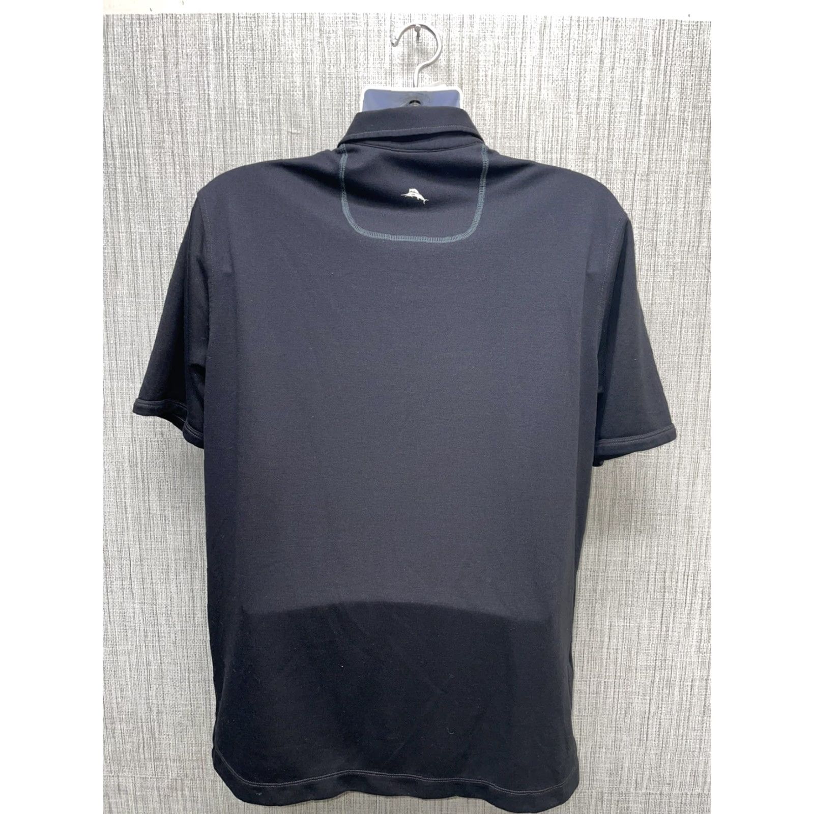 Tommy Bahama Tommy Bahama Polo Mens L Black Golf Polyester Blend Polo Shirt Size US L / EU 52-54 / 3 - 6 Thumbnail