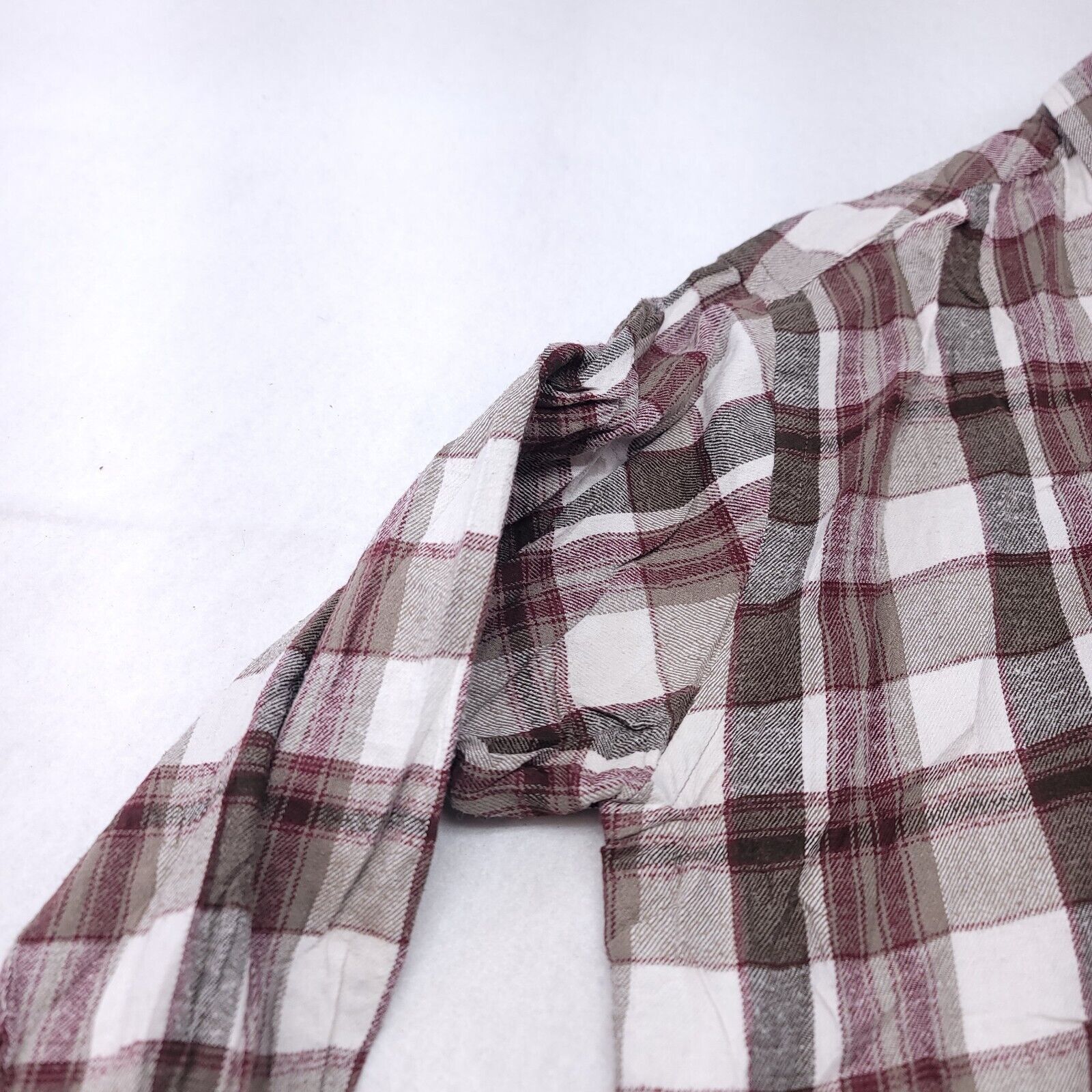 Croft & Barrow Croft & Barrow Tartan Flannel Shirt Mens Size Large L Green Size US L / EU 52-54 / 3 - 4 Thumbnail