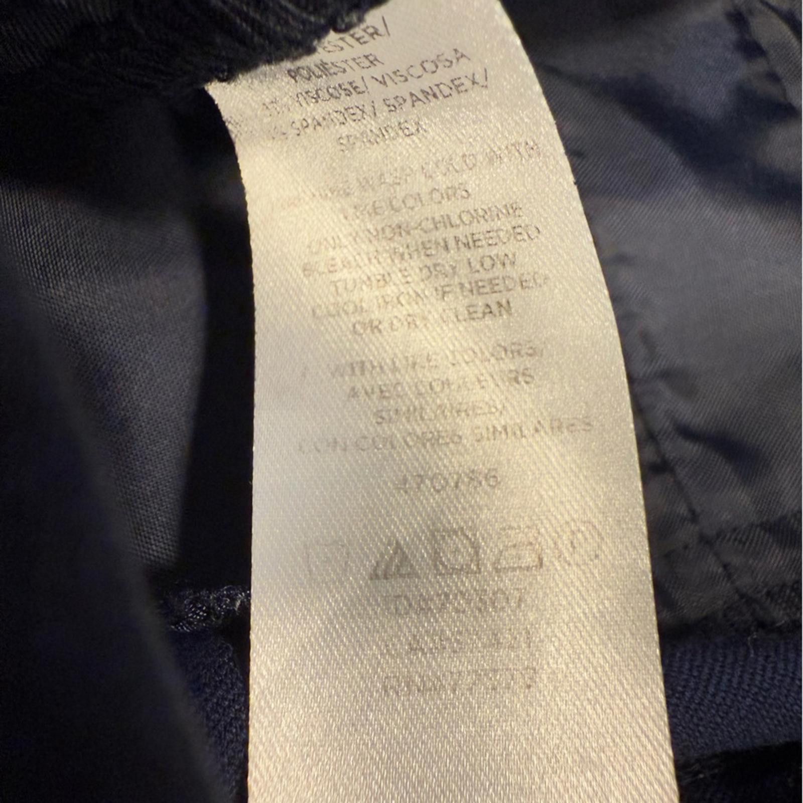 Ann Taylor Ann Taylor dark navy blue ankle trousers SZ 10 Size 32" / US 10 / IT 46 - 8 Thumbnail