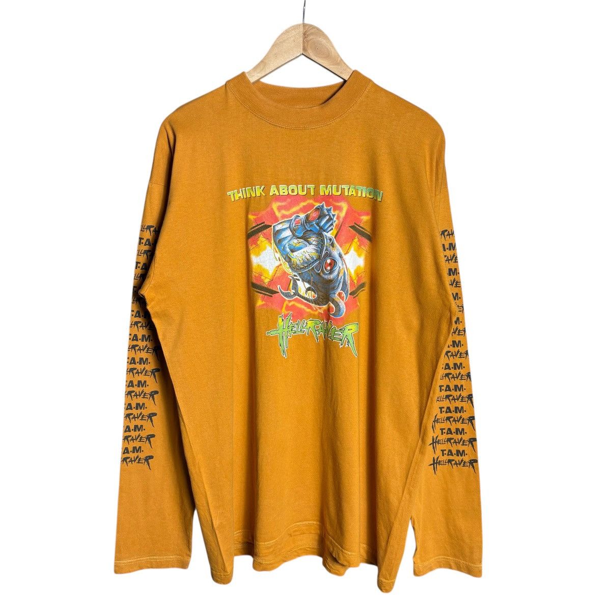 Band Tees Vintage 90s Think About Mutation Techno Nu Metal Band Tee Size US XL / EU 56 / 4 - 1 Thumbnail