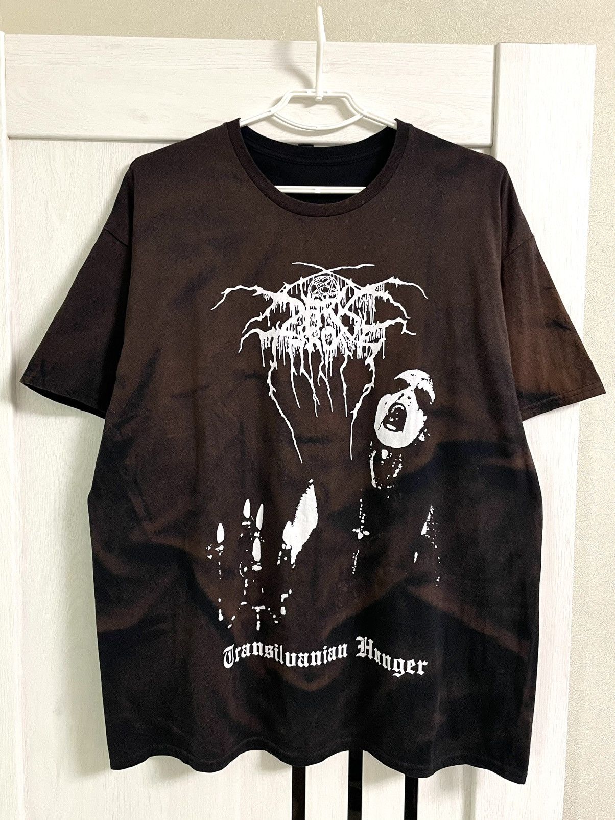 Band Tees Darkthrone Transilvanian Hunger Bleached T-Shirt Vintage Size US XL / EU 56 / 4 - 3 Thumbnail