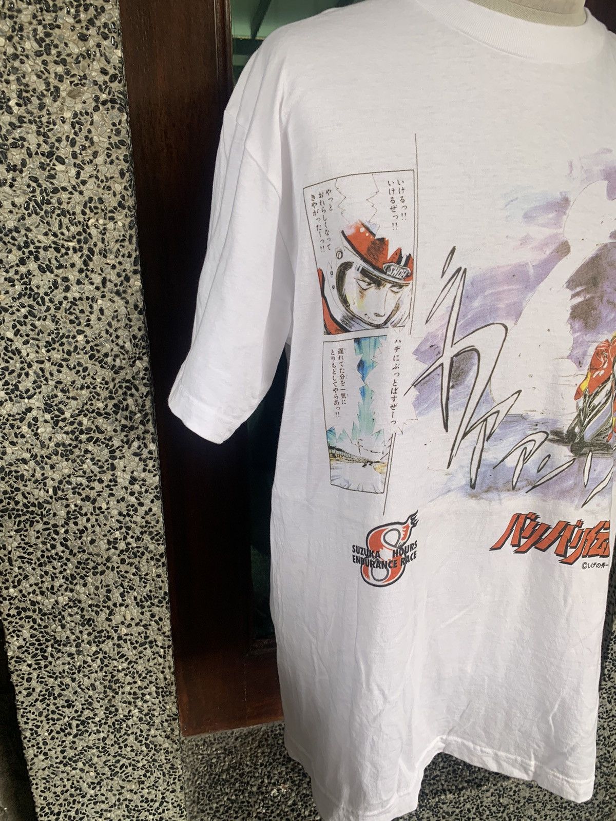 Vintage Vintage 90s Suzuka Circuit By Shuichi Shigeno Graphics Art Size US L / EU 52-54 / 3 - 4 Thumbnail
