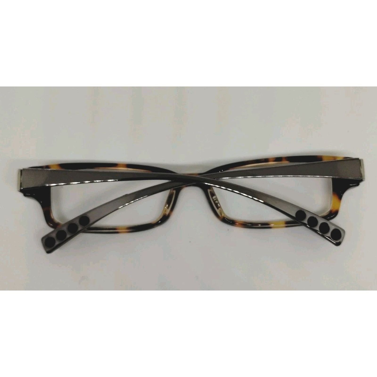 DKNY DKNY DY 4554 3271 Eyeglass Frame Tortoise Frame Silver Arms Size ONE SIZE - 2 Thumbnail