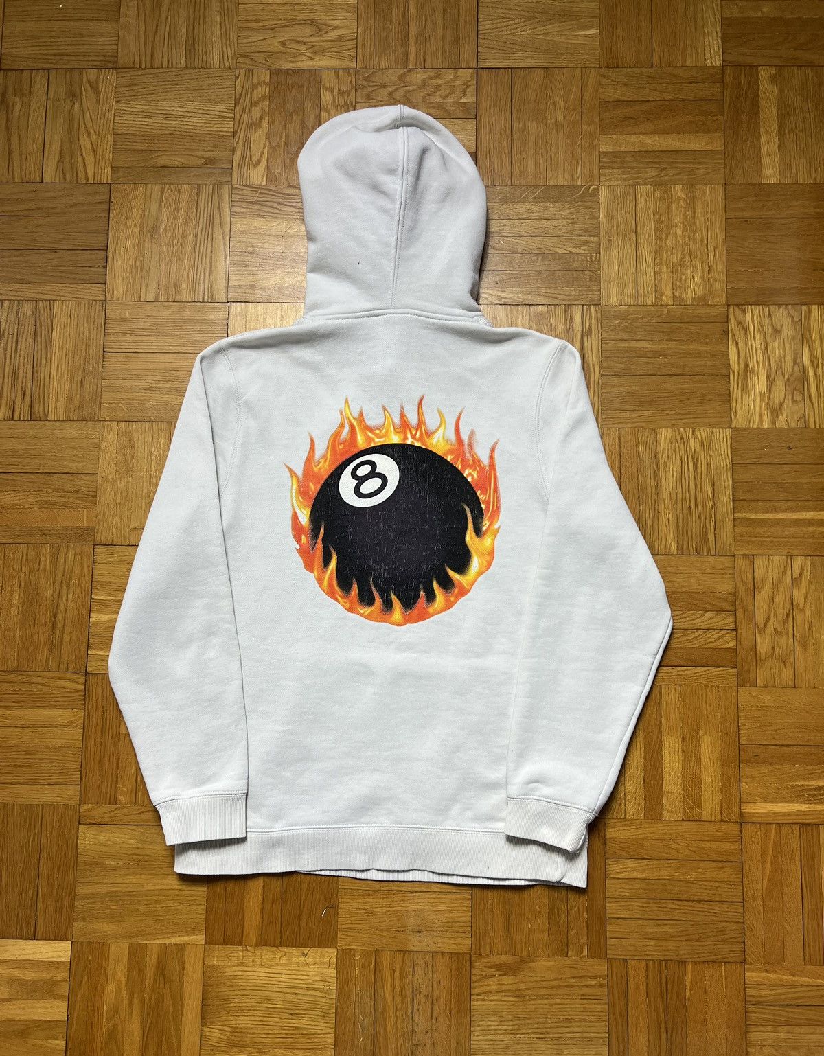 Stussy Hoodie Stussy big logo 8 bilard fire Size US S / EU 44-46 / 1 - 2 Thumbnail