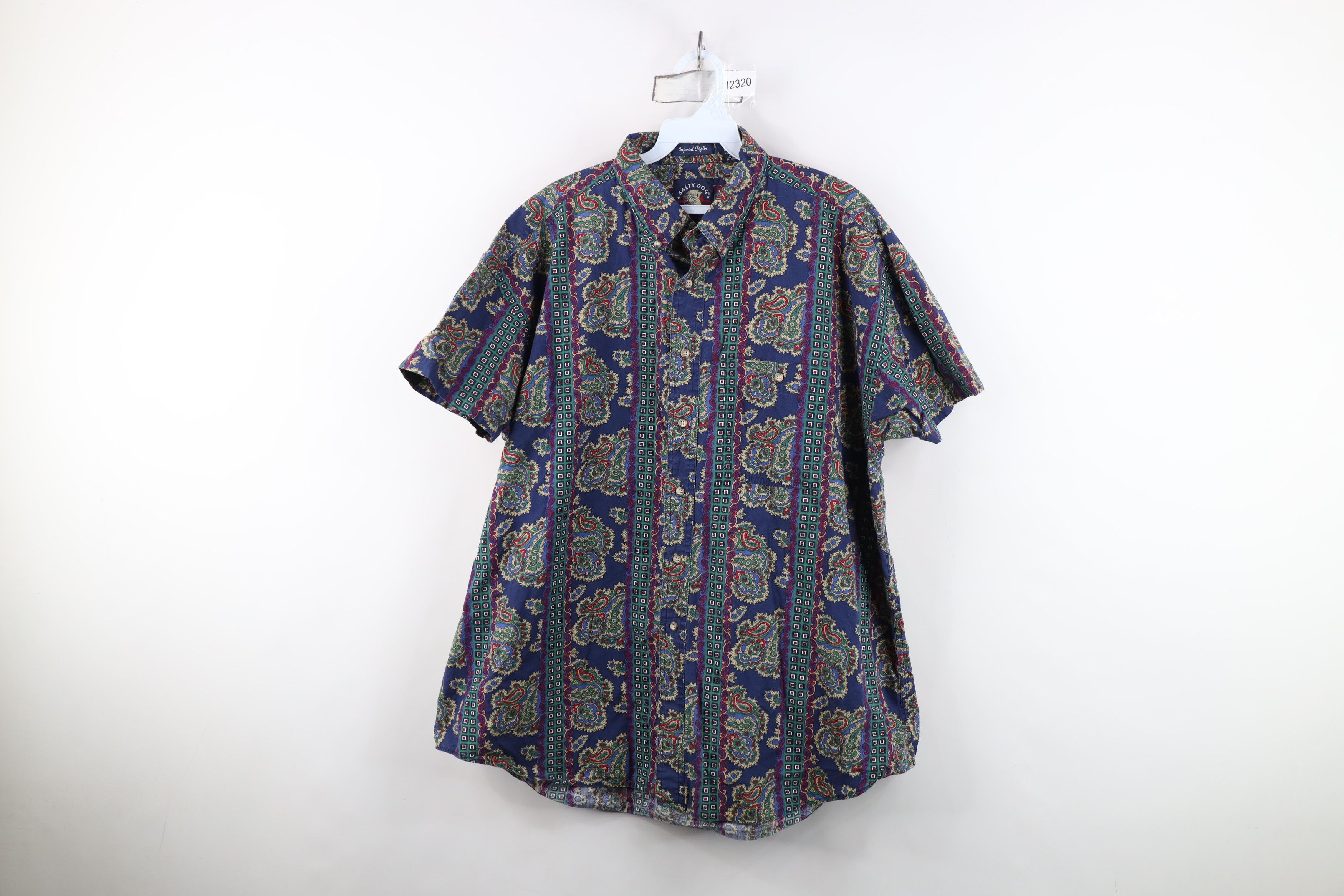 Vintage 90s Streetwear Short Sleeve Button Down Shirt